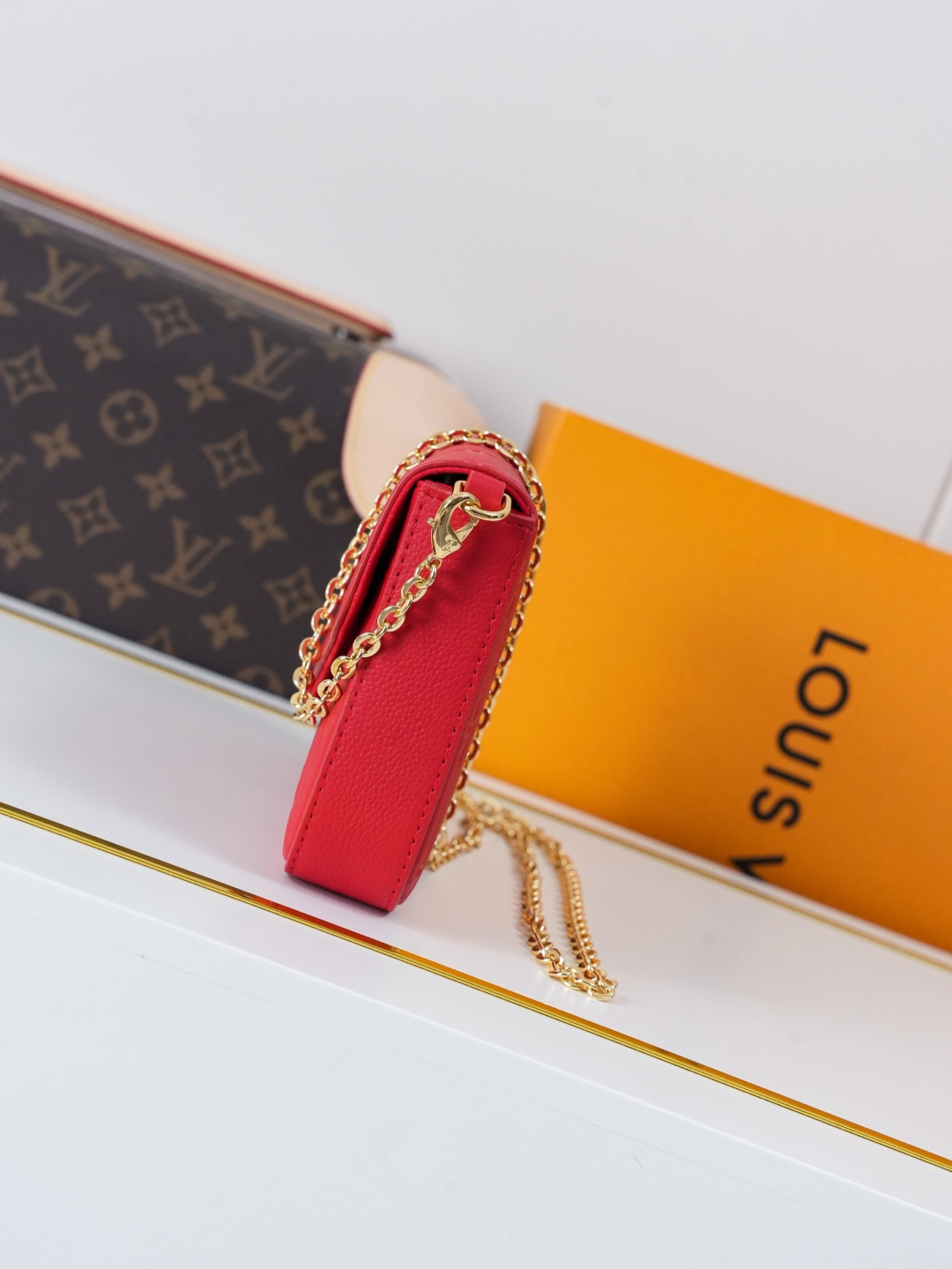 Louis Vuitton Pochette Félicie Monogram Empreinte Clutch - Image 2