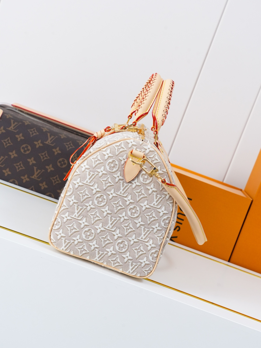 Louis Vuitton Speedy Soft 30 Monogram Emblème Handbag - Image 2