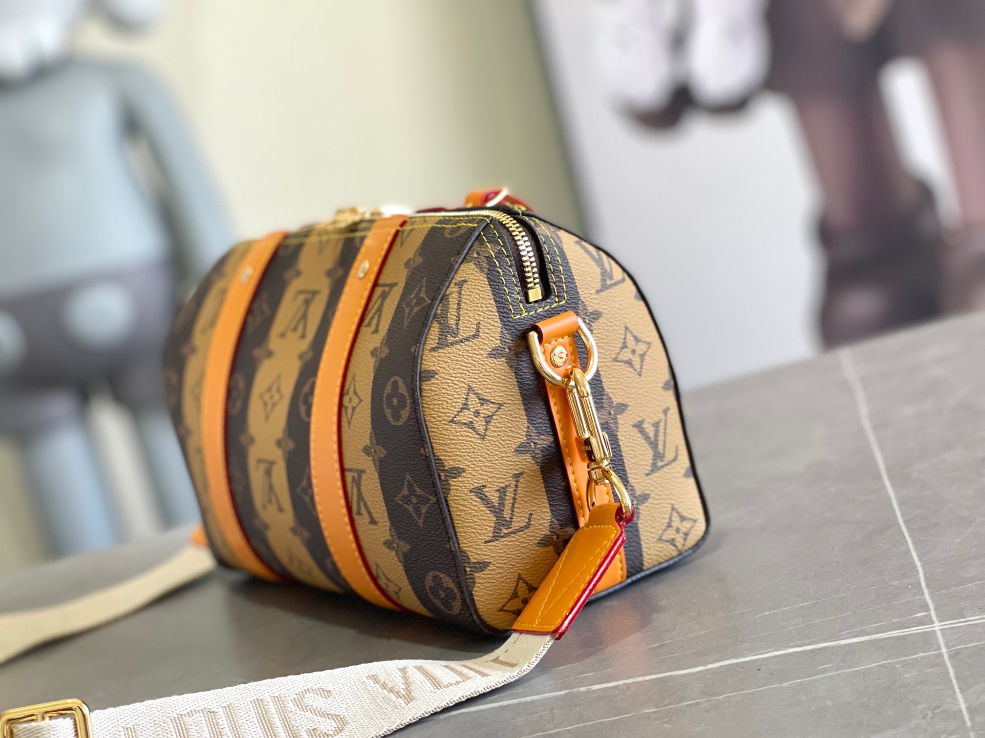 Louis Vuitton x NIGO City Keepall Handbag - Image 2
