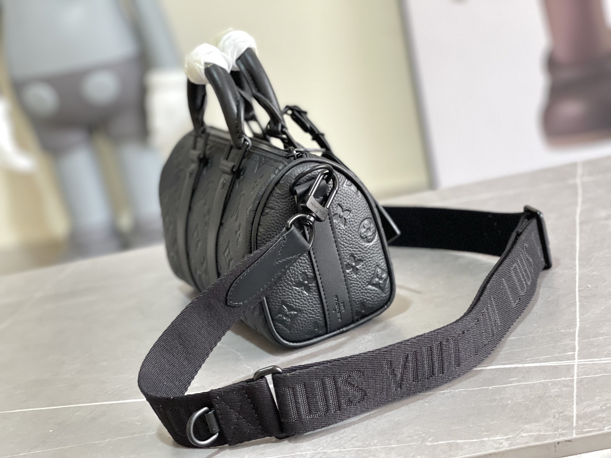 Louis Vuitton Keepall M20900 Monogram Macassar Travel Bag - Image 2