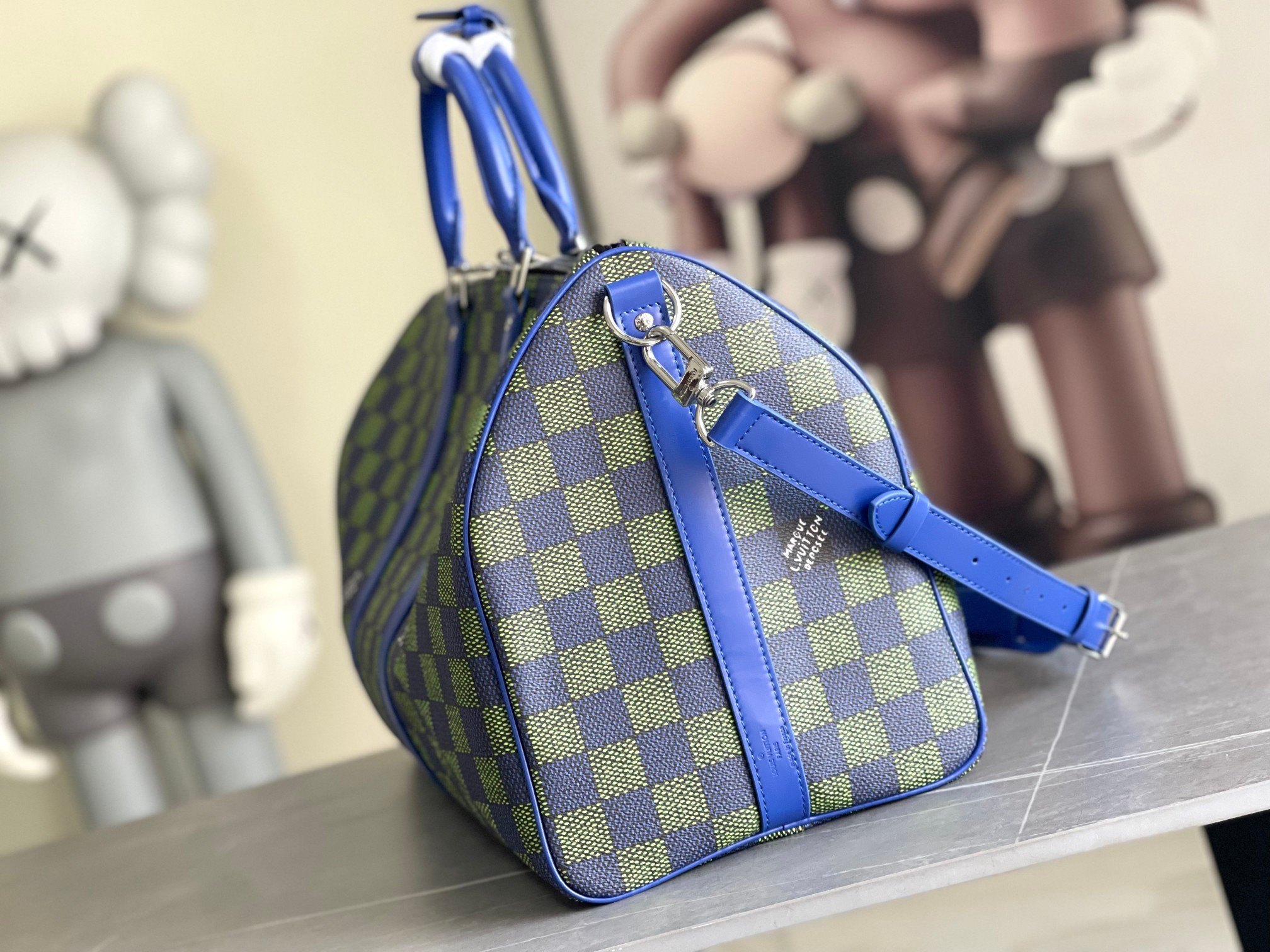 Louis Vuitton Keepall Bandoulière 50 Travel Bag - Image 2
