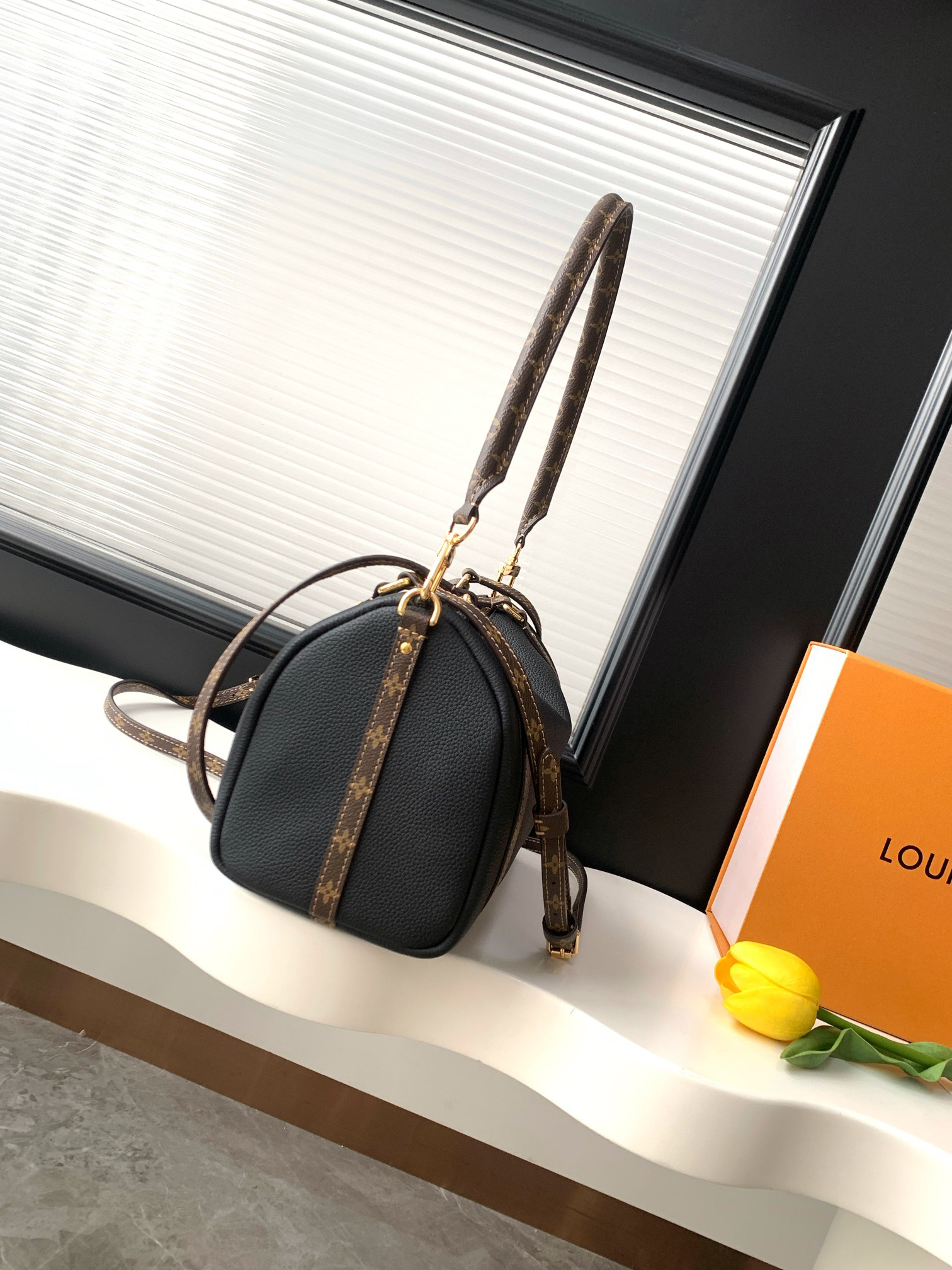 Louis Vuitton Express Small Handbag in Monogram Canvas and Leather - Image 2