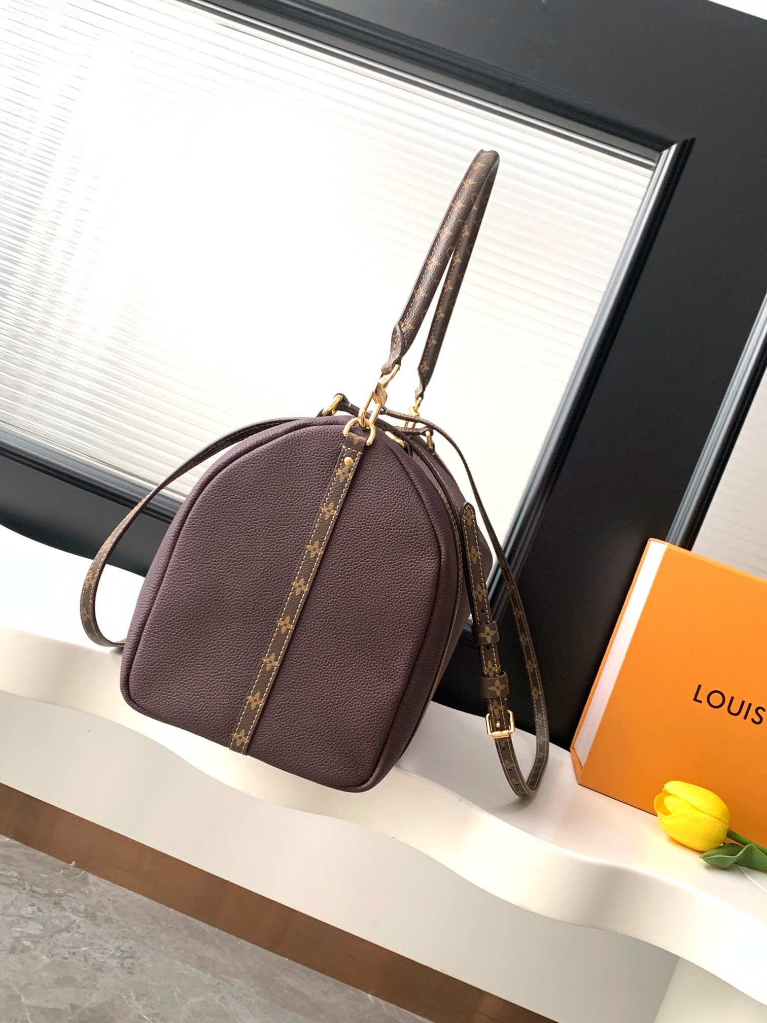 Louis Vuitton Express Medium Handbag in Brown Monogram - Image 2