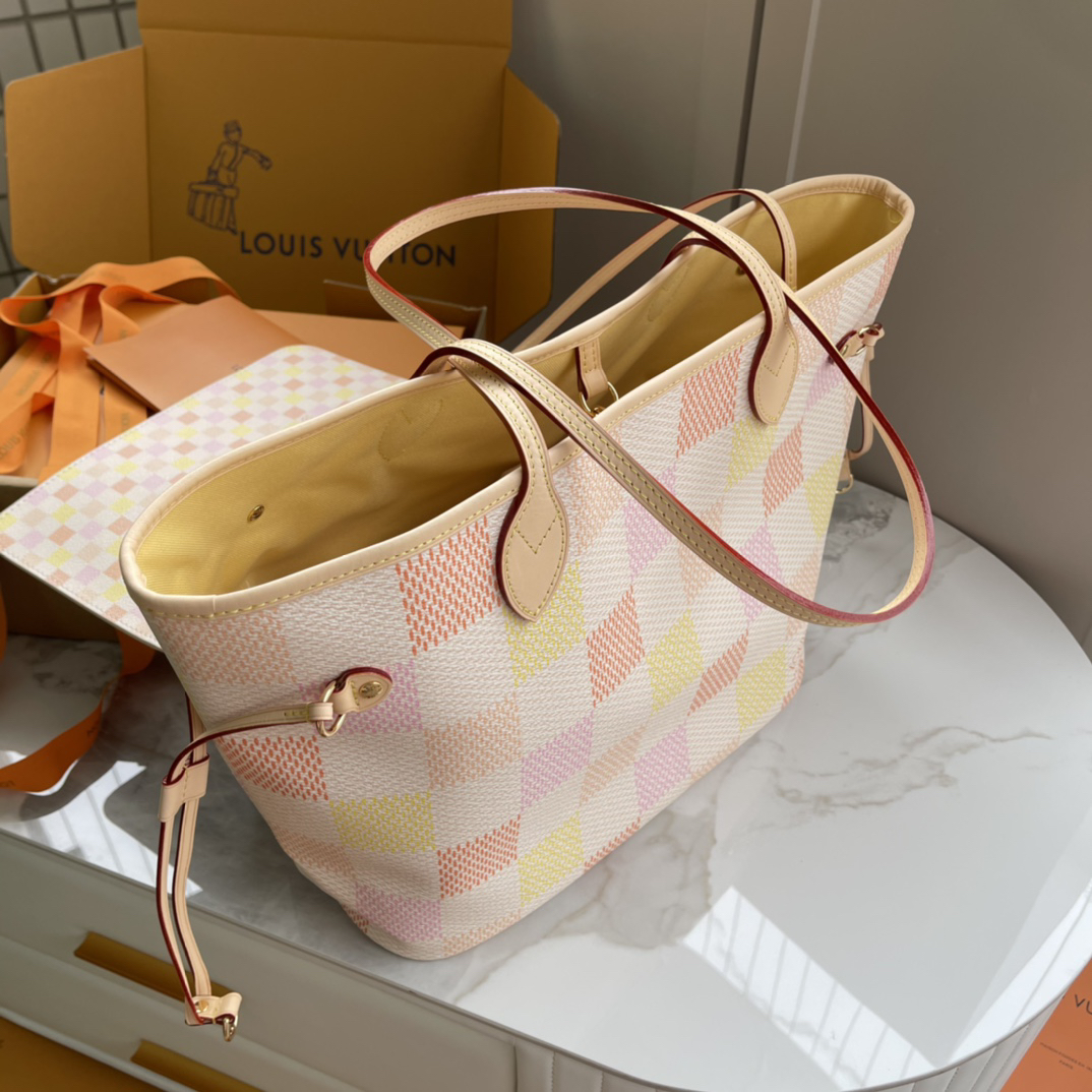 Louis Vuitton Neverfull MM Damier Giant Tote Bag - Image 2