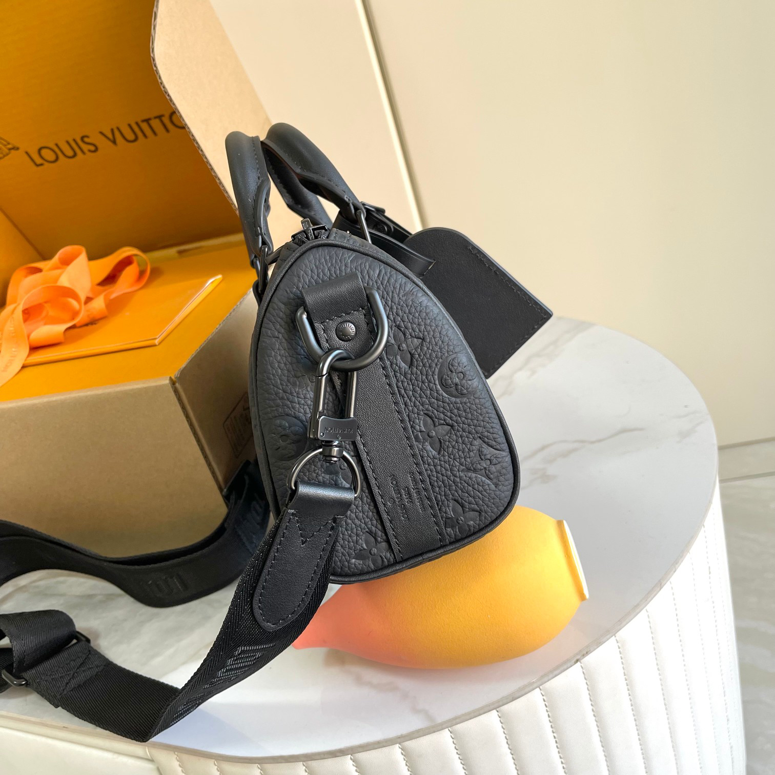 Louis Vuitton Aerogram Keepall XS Leather Bag - Image 2