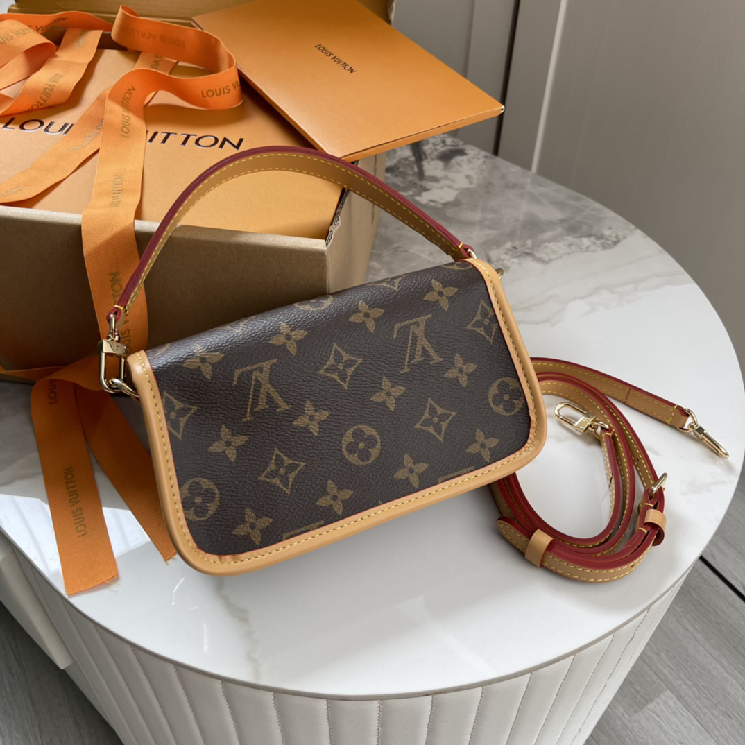 Louis Vuitton Nano Diane Monogram Canvas Crossbody Bag - Image 2