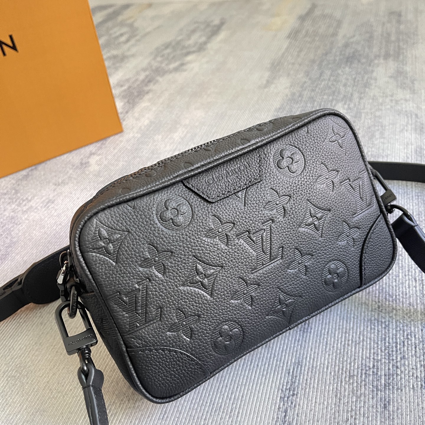 Louis Vuitton Trocadéro Mini Crossbody Bag in Monogram Shadow Leather - Image 2