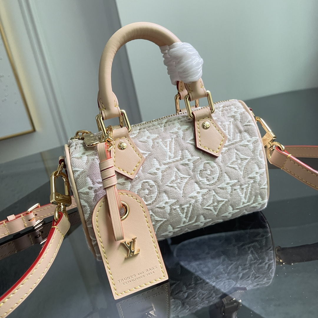 Louis Vuitton Nano Speedy Handbag - Image 2