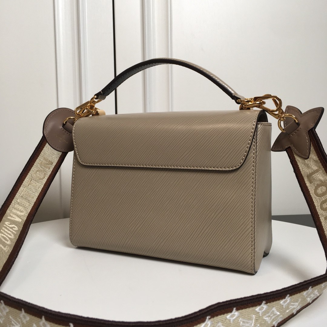 Louis Vuitton Twist Medium Handbag M57050 in Elephant Gray - Image 2
