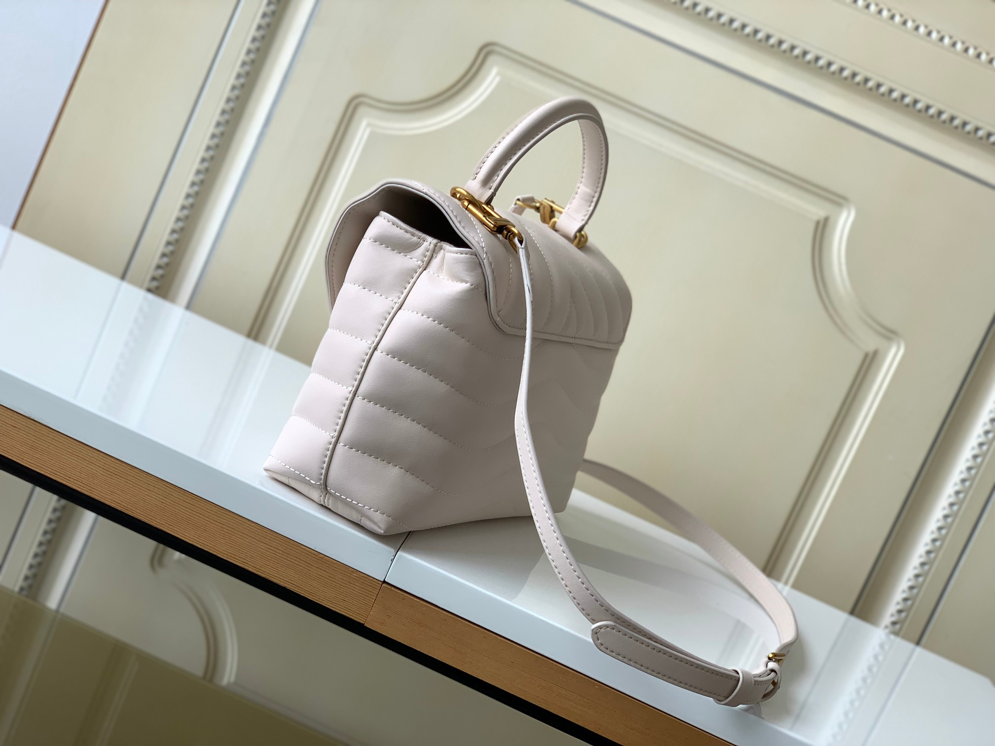 Louis Vuitton Hold Me Handbag in New Wave Quilted Leather - Image 2