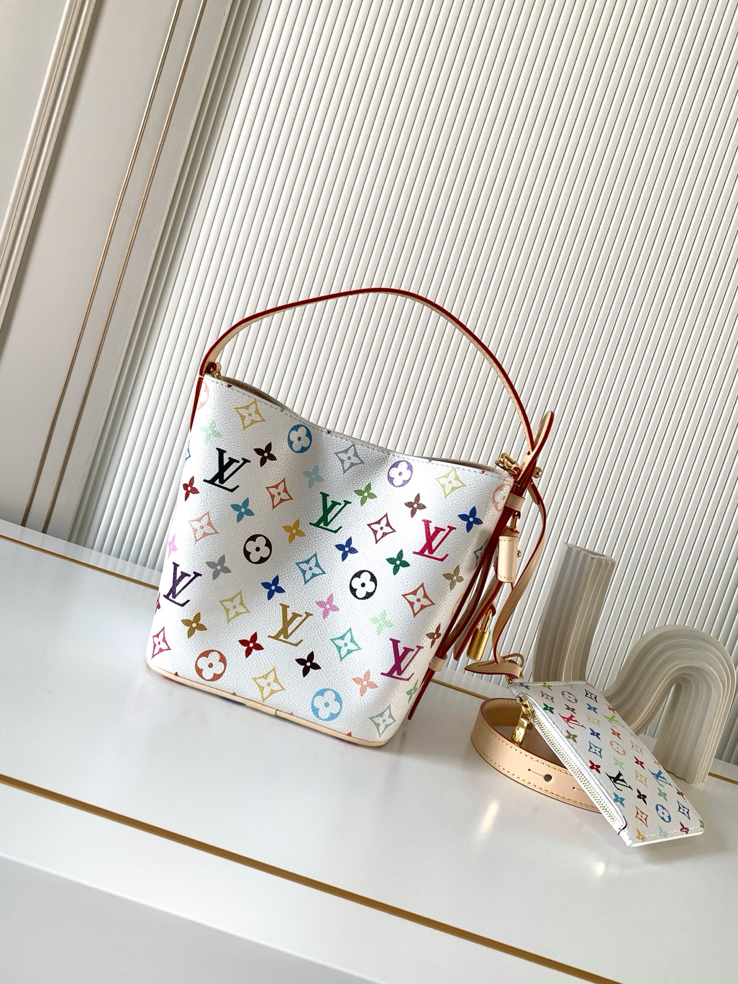 Louis Vuitton All In BB Handbag in Monogram Multicolor - Image 2