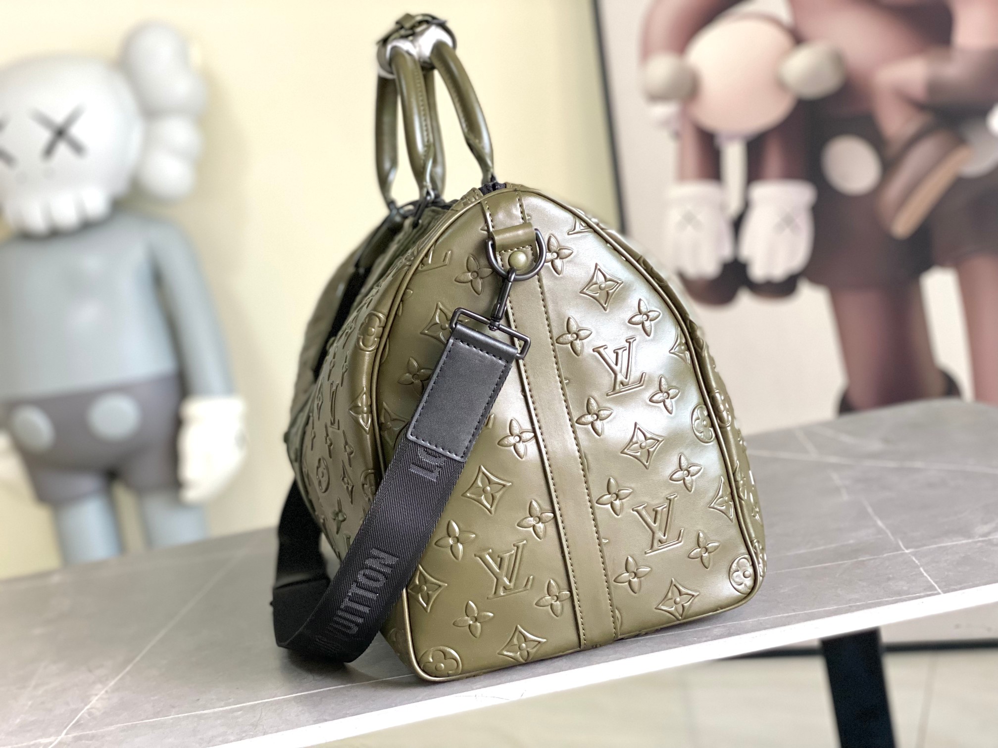 Louis Vuitton Keepall Bandoulière Travel Bag M57964 / M57963 - Image 2