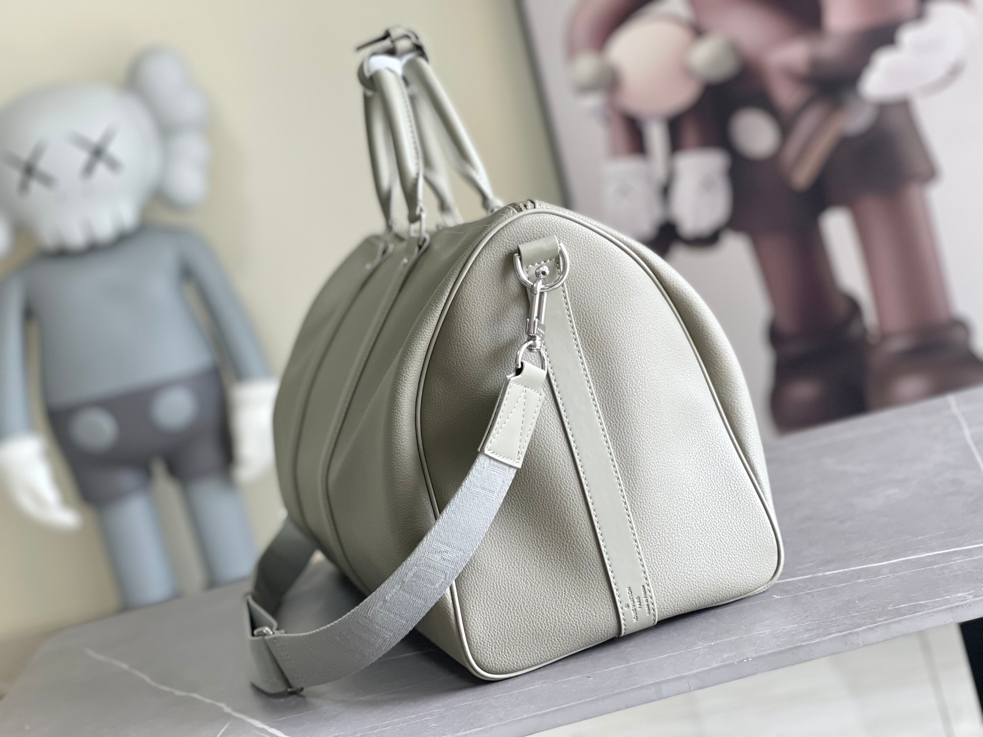Louis Vuitton Keepall Bandoulière 50 Travel Bag - Image 2