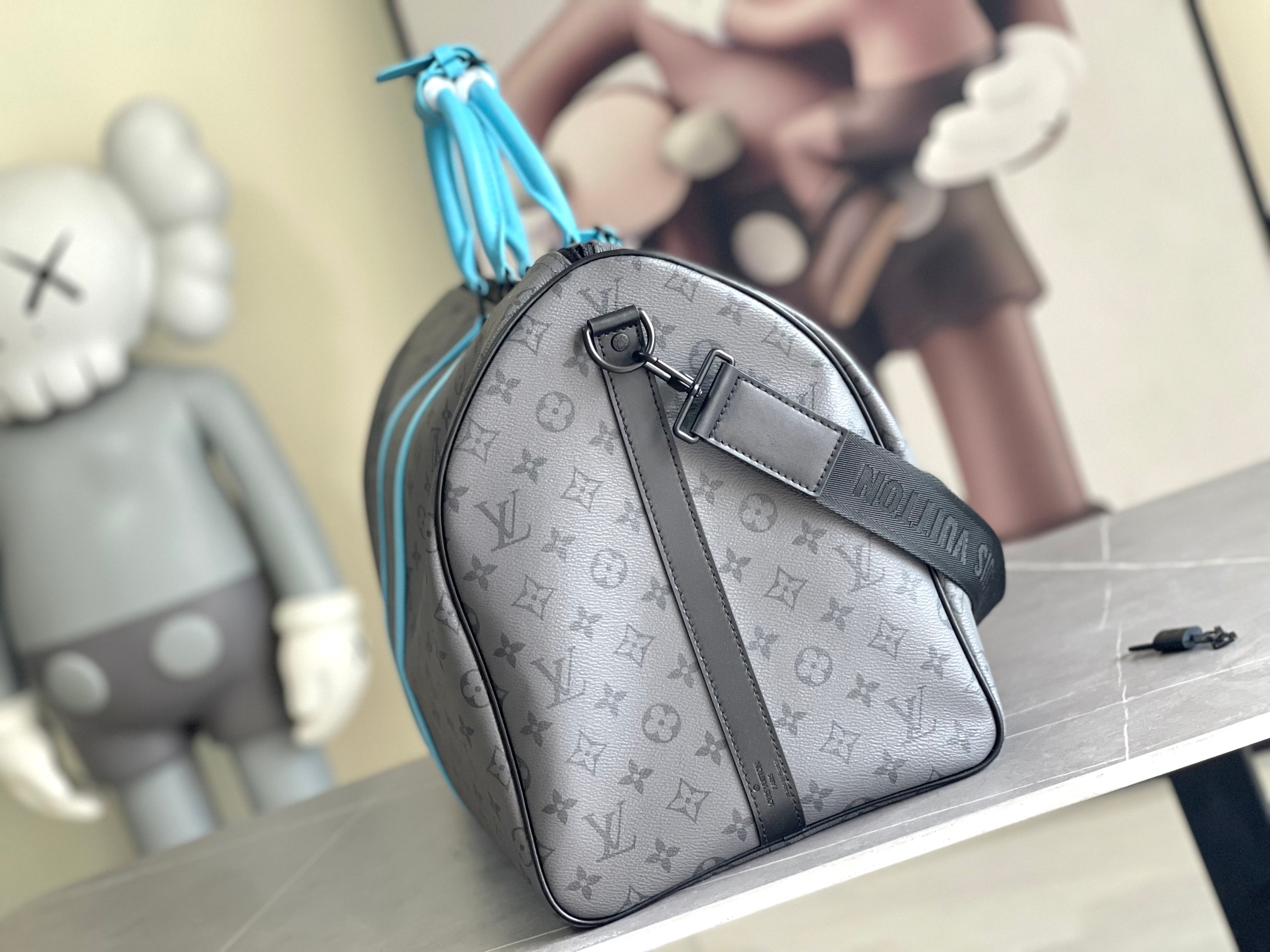 Louis Vuitton Basketball Keepall 55 Travel Bag M11480 - Image 2