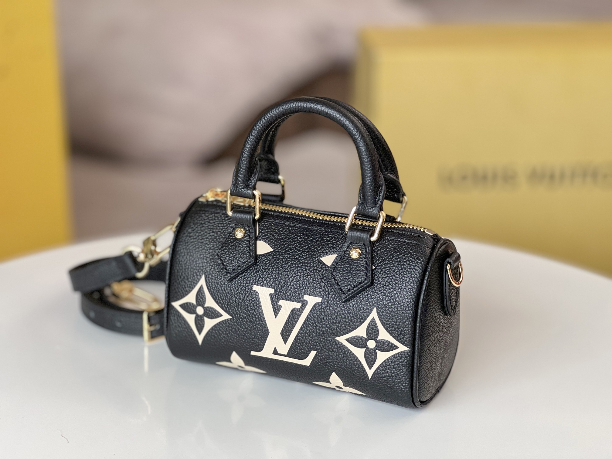 Louis Vuitton Nano Speedy Monogram Canvas Crossbody Bag - Image 2