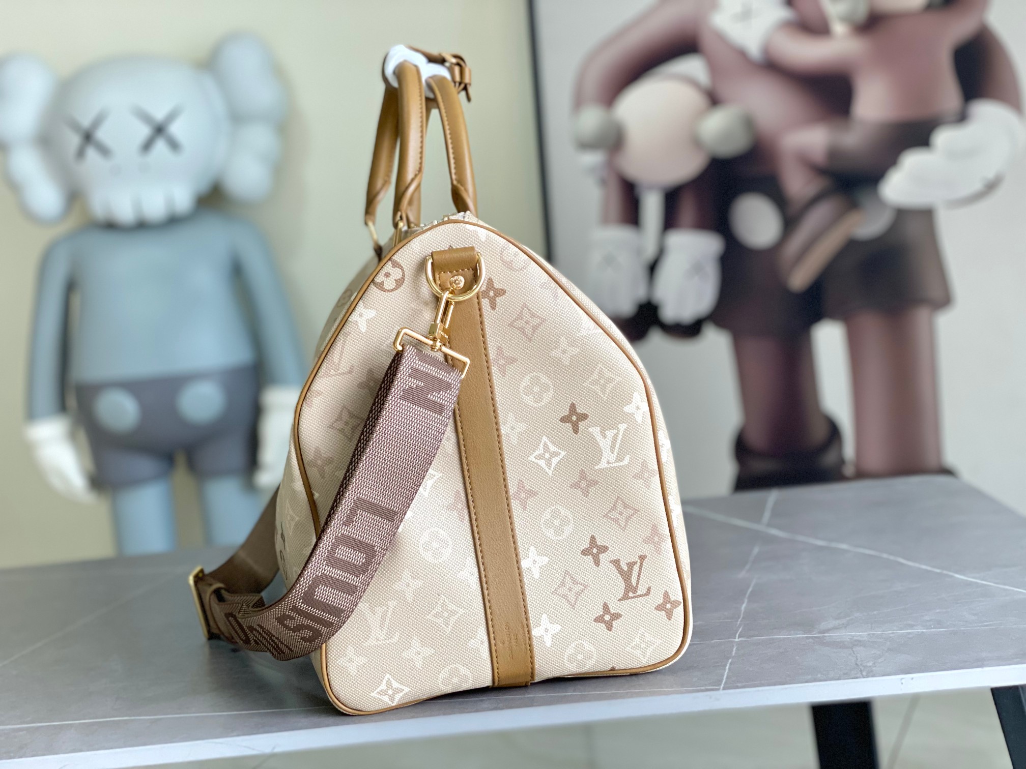 Louis Vuitton Keepall Bandoulière 50 Travel Bag M29159 - Image 2