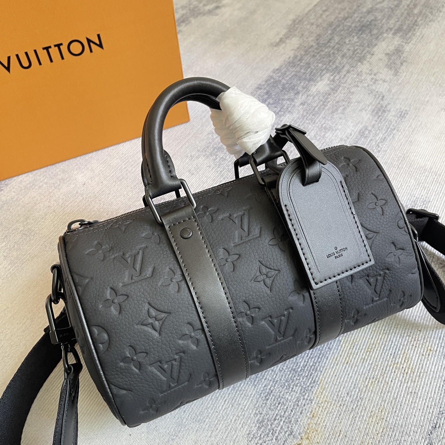 Mini Keepall Crossbody Bag in Taurillon Monogram Leather - Image 2