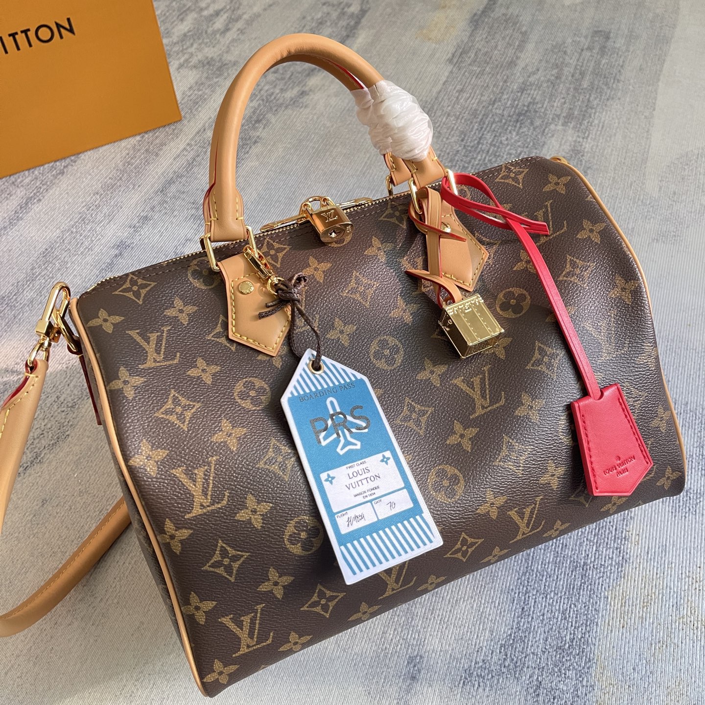 Louis Vuitton Speedy Soft 30 Boho Monogram Handbag - Image 2
