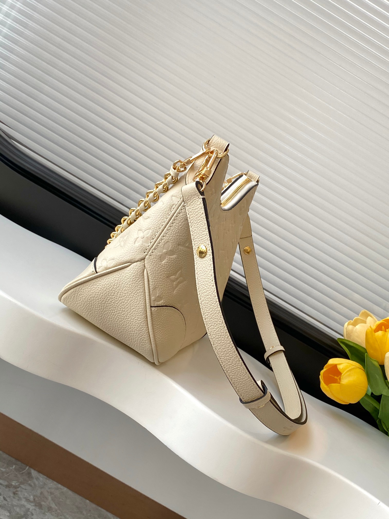 Louis Vuitton Boulogne Shoulder Bag in Monogram Empreinte Leather - Image 2