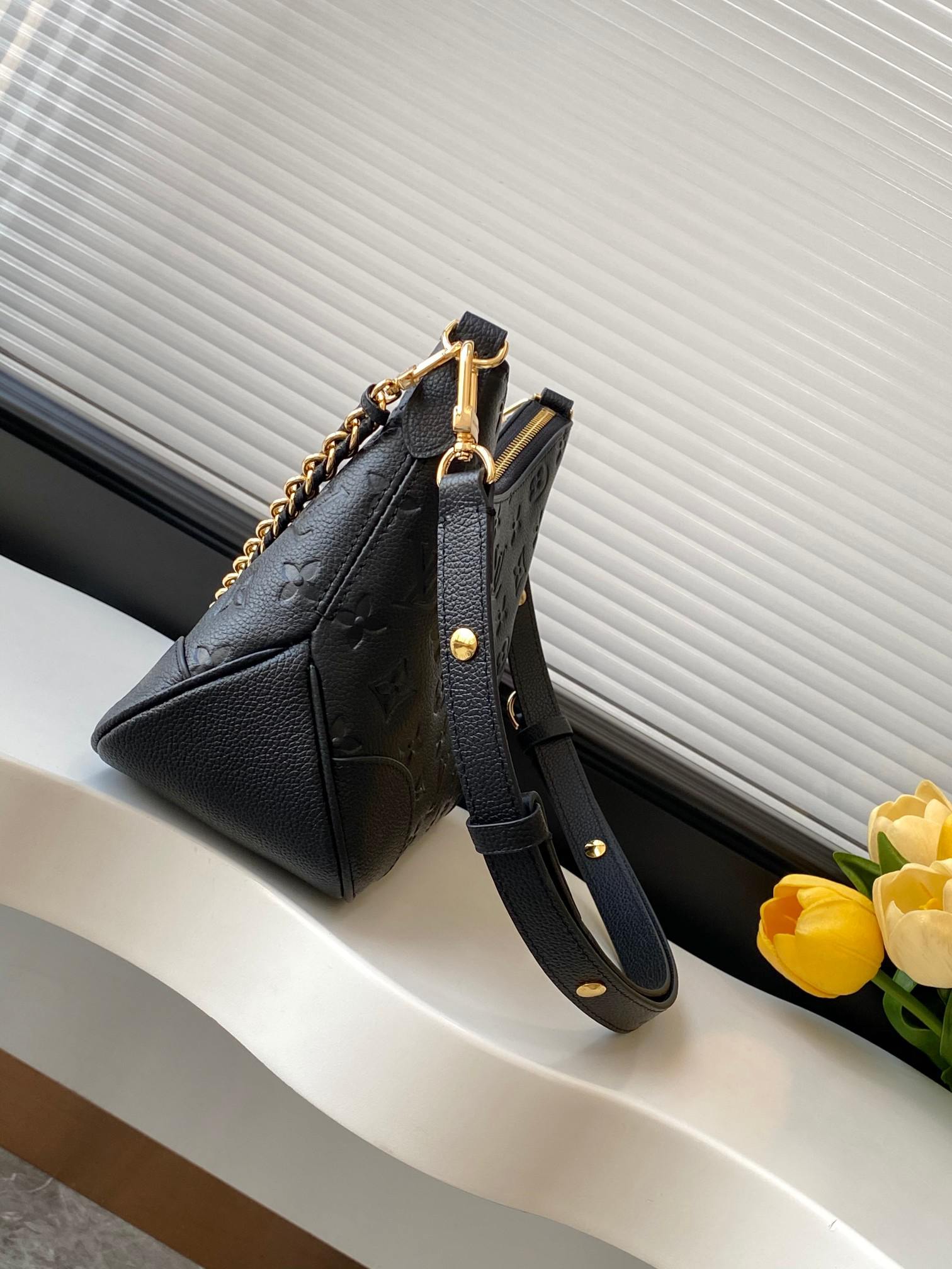 Boulogne Shoulder Bag in Monogram Empreinte Leather - Image 2