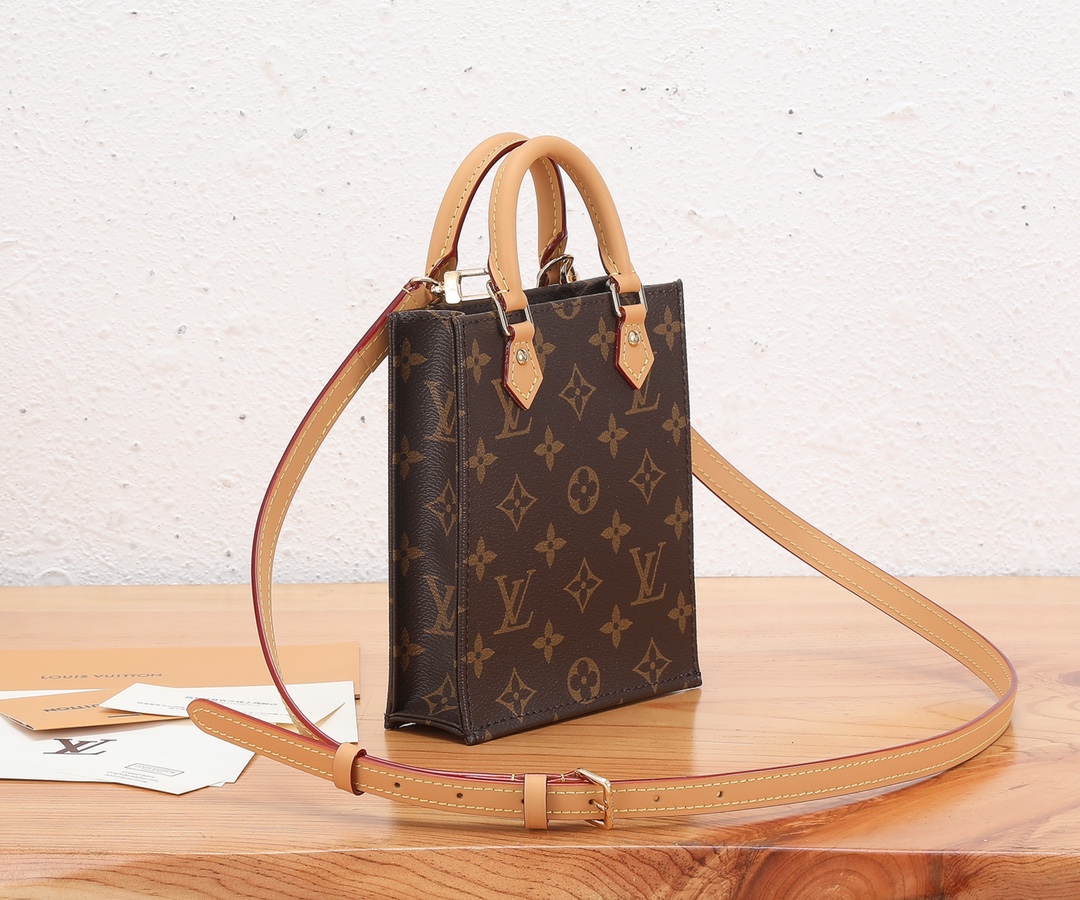 Louis Vuitton Petit Sac Plat Crossbody Bag - Image 2