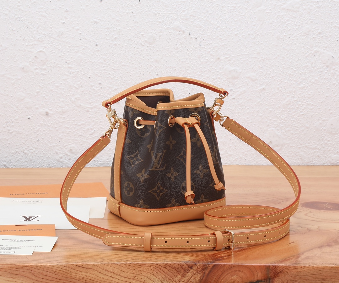 Louis Vuitton Nano Noé Monogram Bucket Bag - Image 2