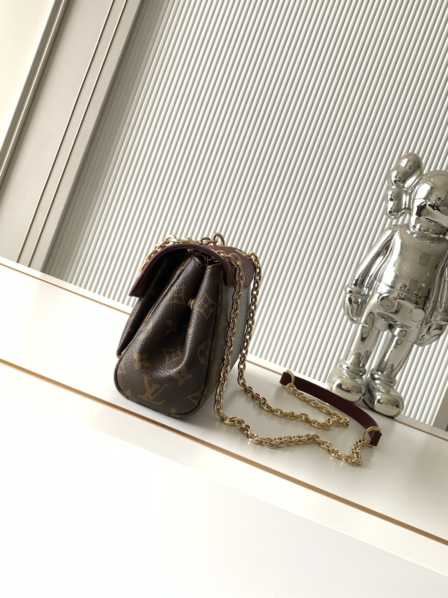 Louis Vuitton BB Monogram Canvas Crossbody Bag - Image 2