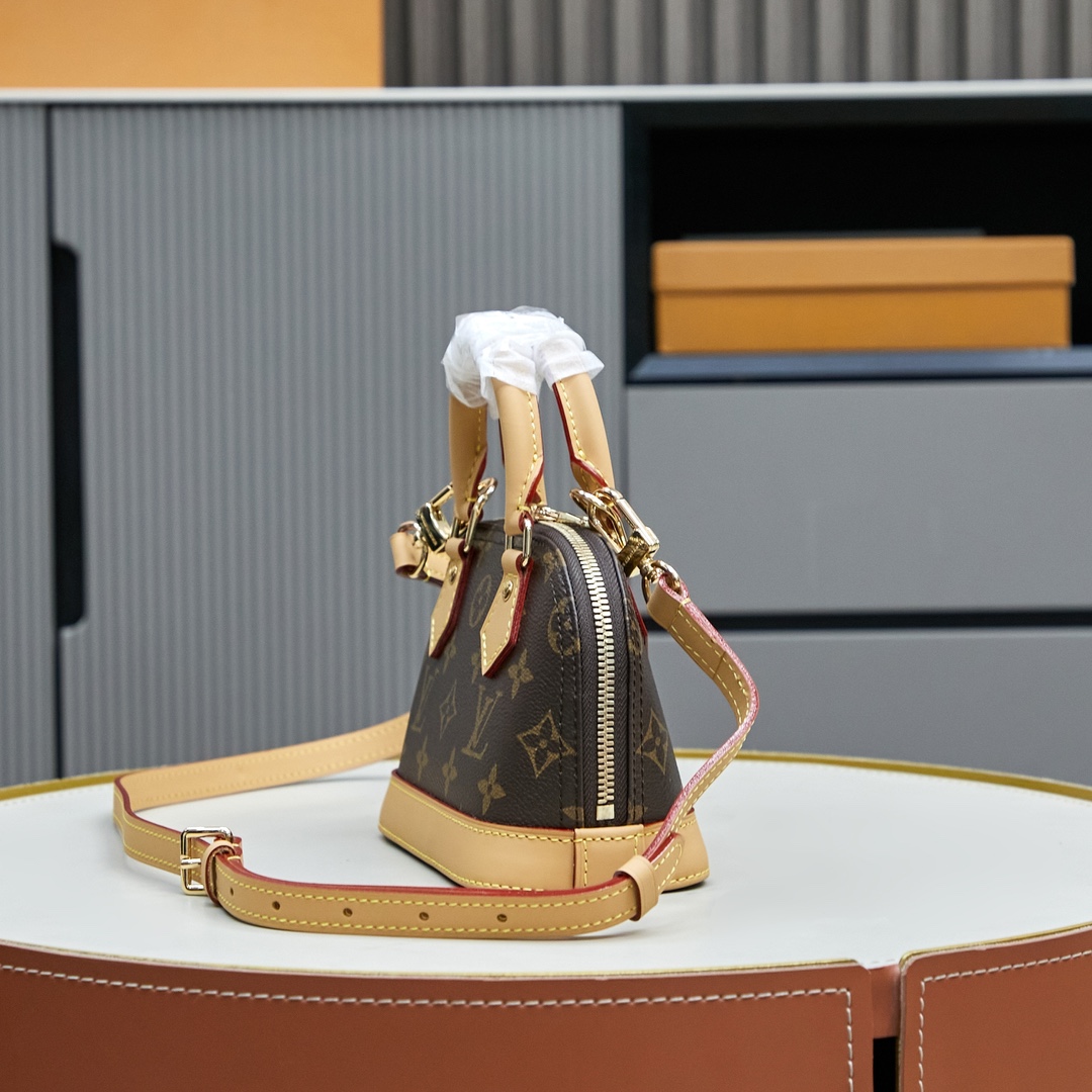 Louis Vuitton Nano Alma Monogram Canvas Handbag - Image 2