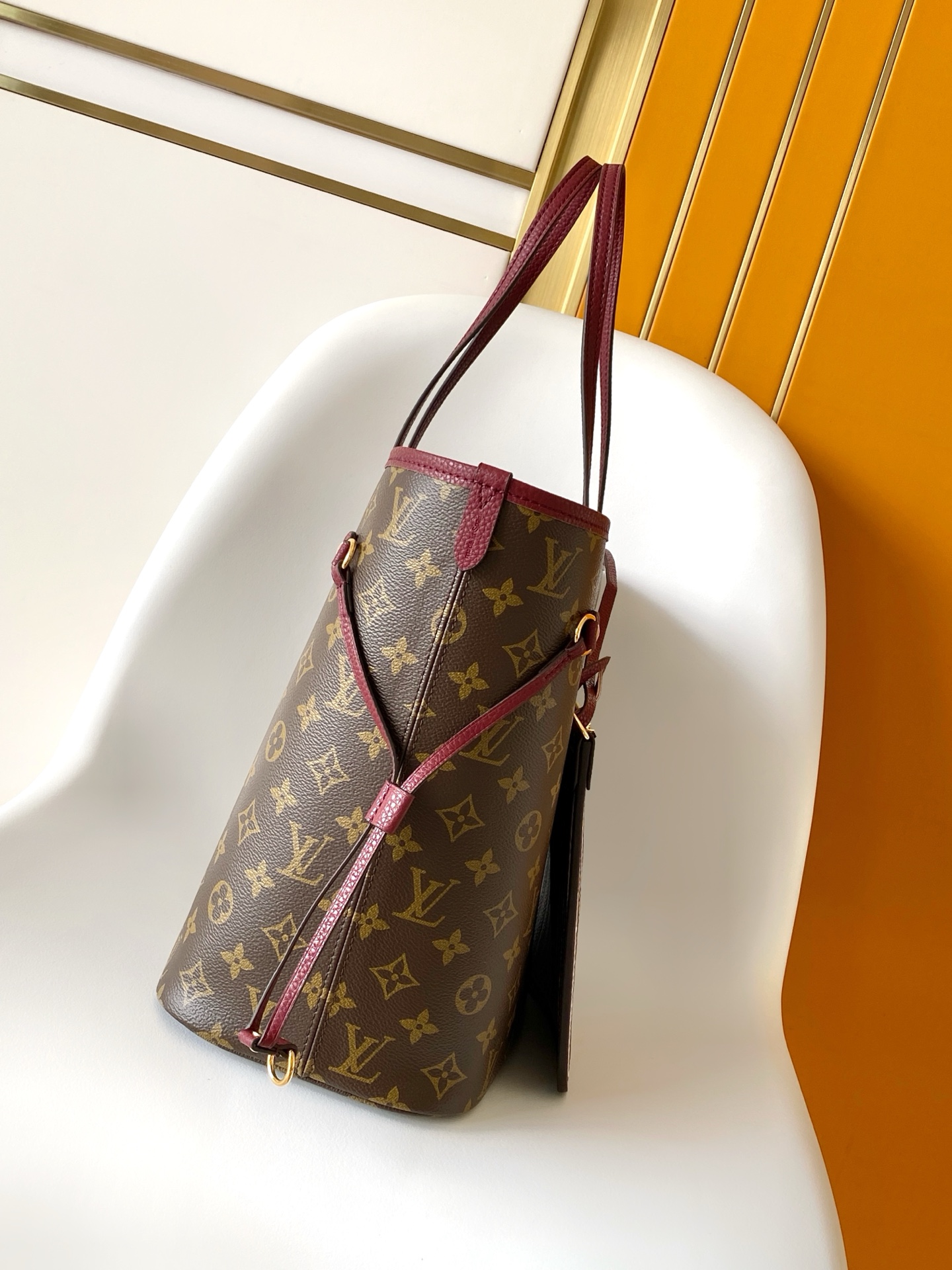 Louis Vuitton Neverfull Bandoulière Inside Out BB Reversible Tote Bag - Image 2