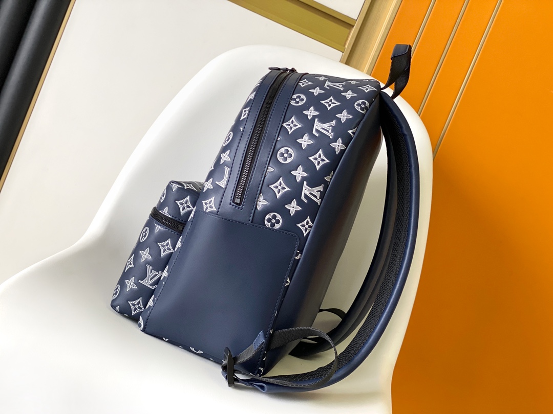 Louis Vuitton Discovery Backpack in Monogram Shadow Leather - Image 2