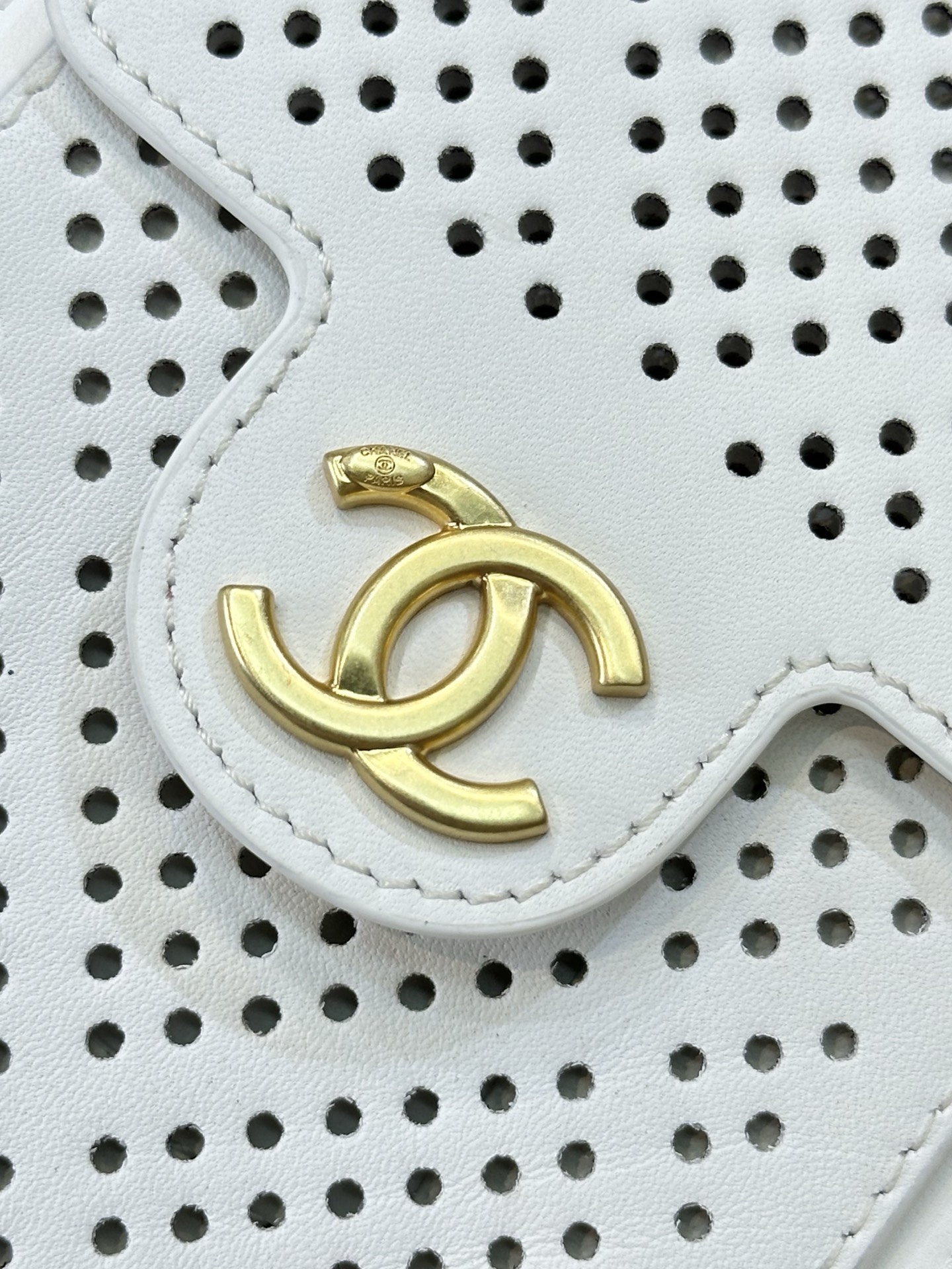 Chanel 25 Laser-Cut Drawstring Bucket Handbag - Image 2