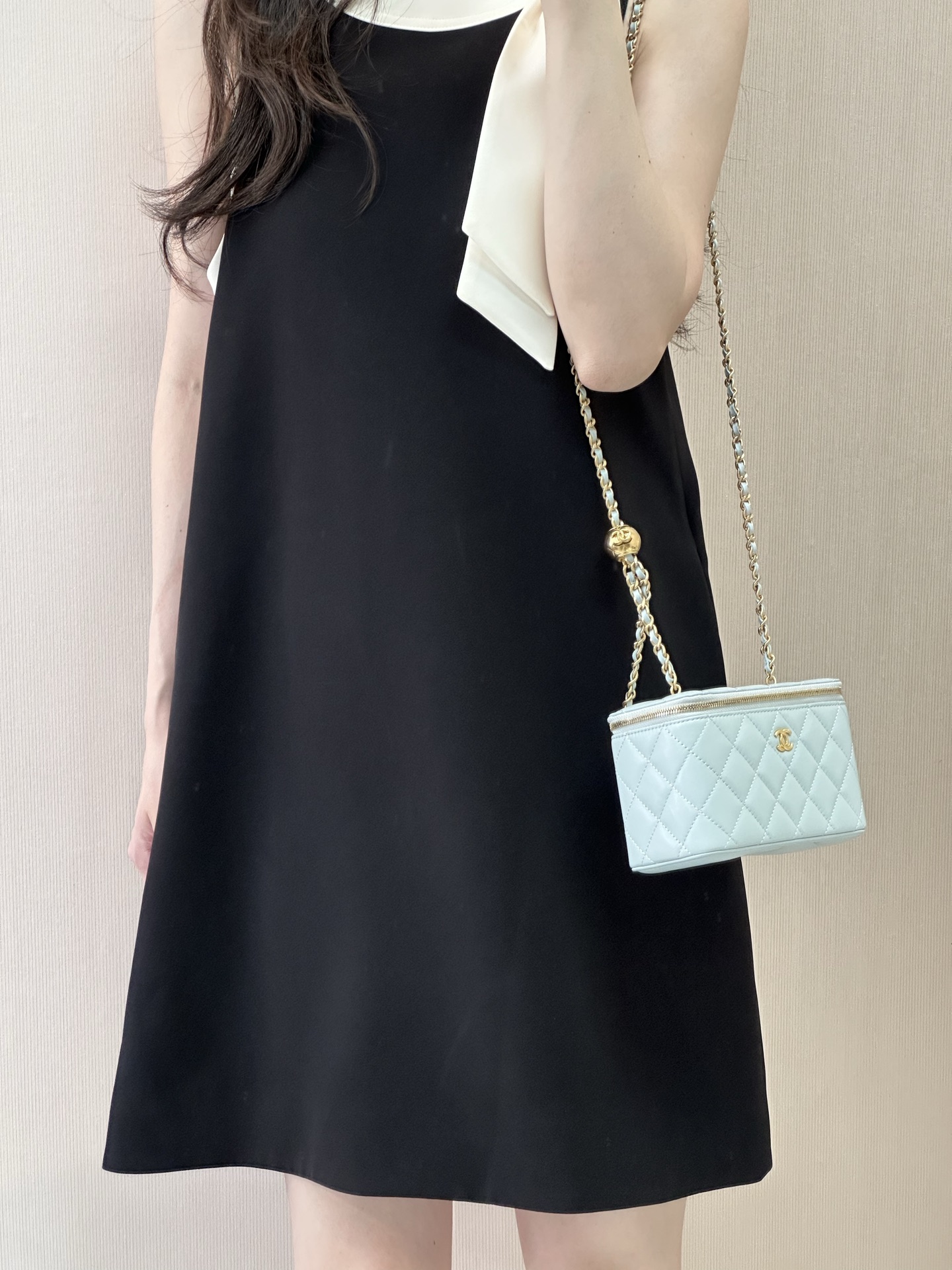 Chanel Gold Ball Box Crossbody Bag - Image 2