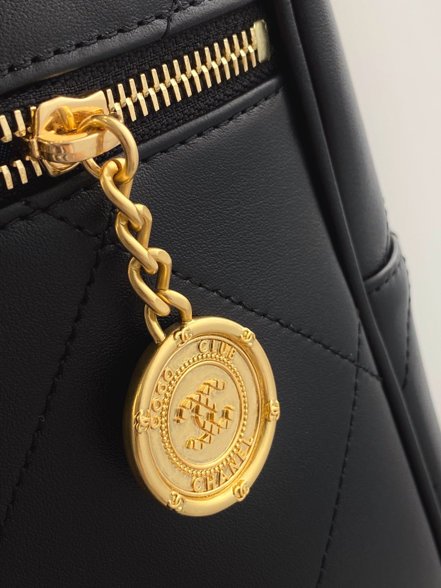 CHANEL Calfskin Bowling Bag - Image 2