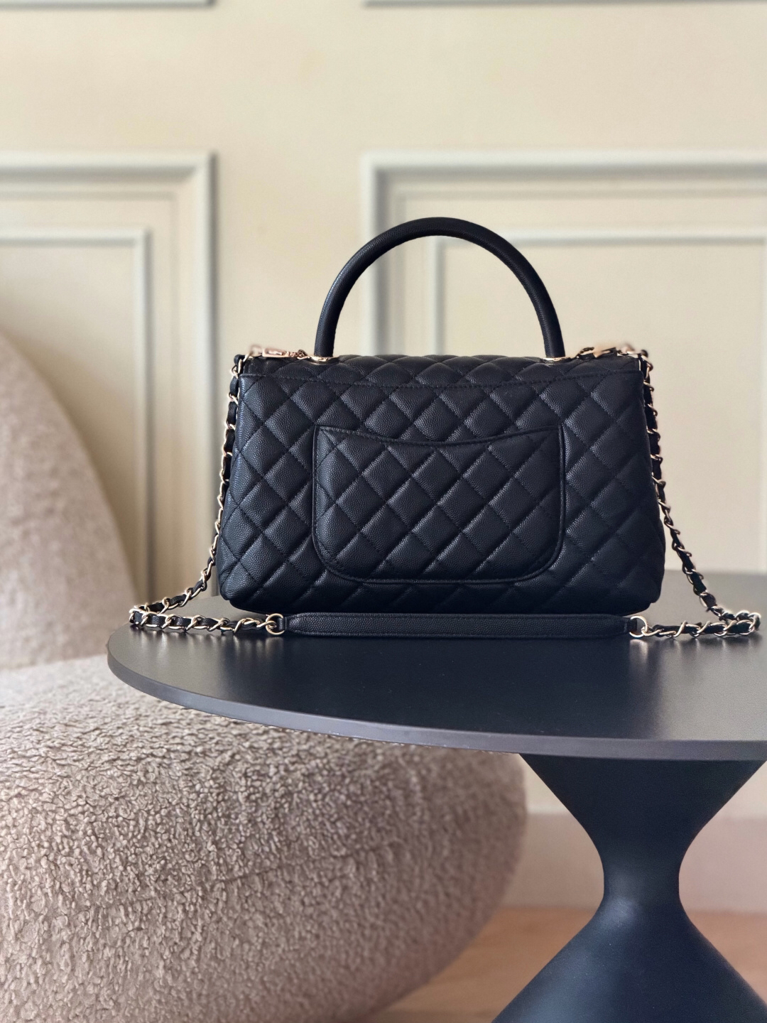 Chanel Coco Handle Mini Top Handle Bag - Image 2