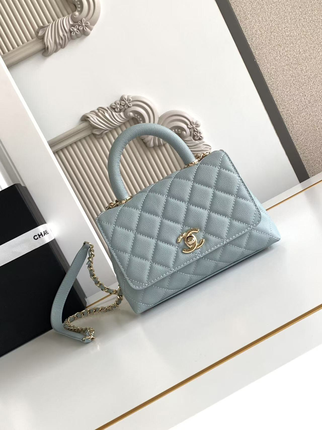 Chanel Coco Handle Mini Handbag AS2215 - Image 2