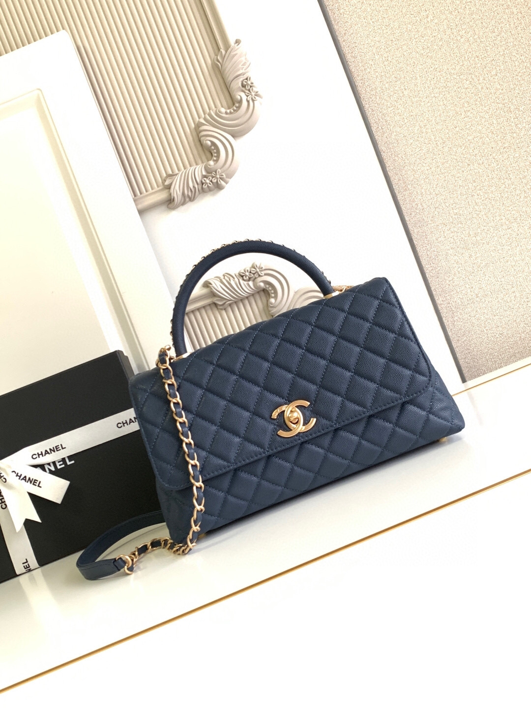 Chanel Coco Handle Mini Flap Handbag - Image 2