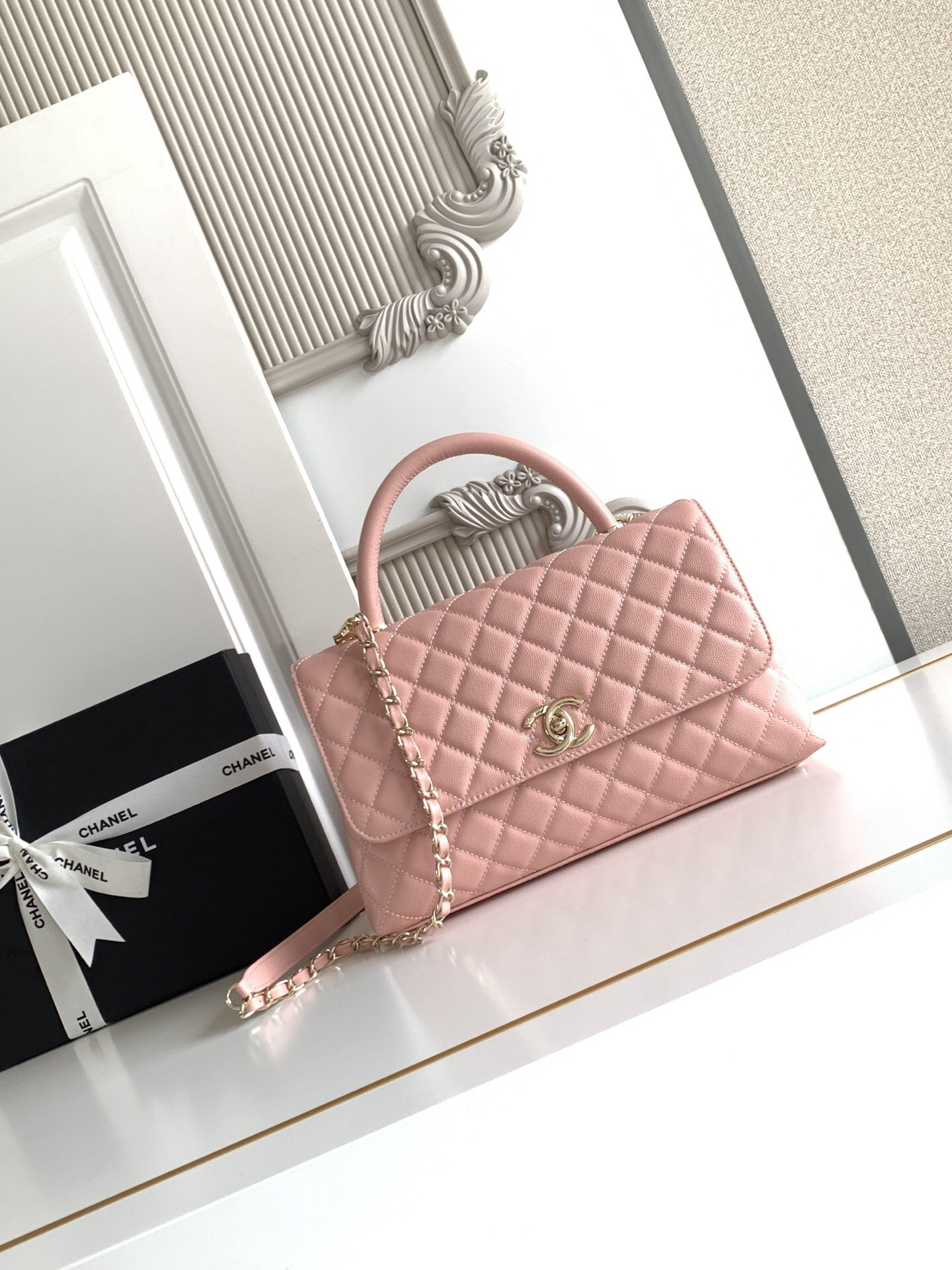 Chanel Coco Handle Mini Handbag - Image 2