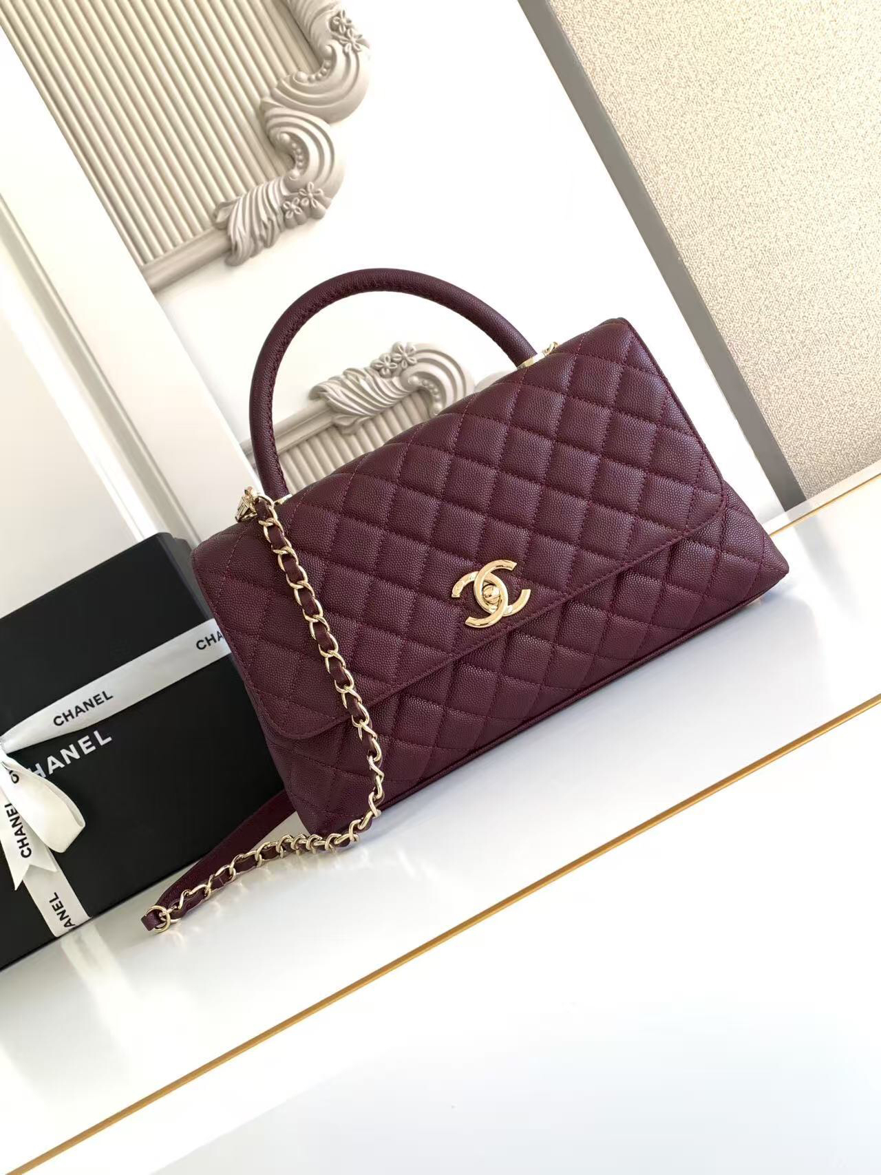 Chanel Coco Handle Mini Top-Handle Handbag - Image 2