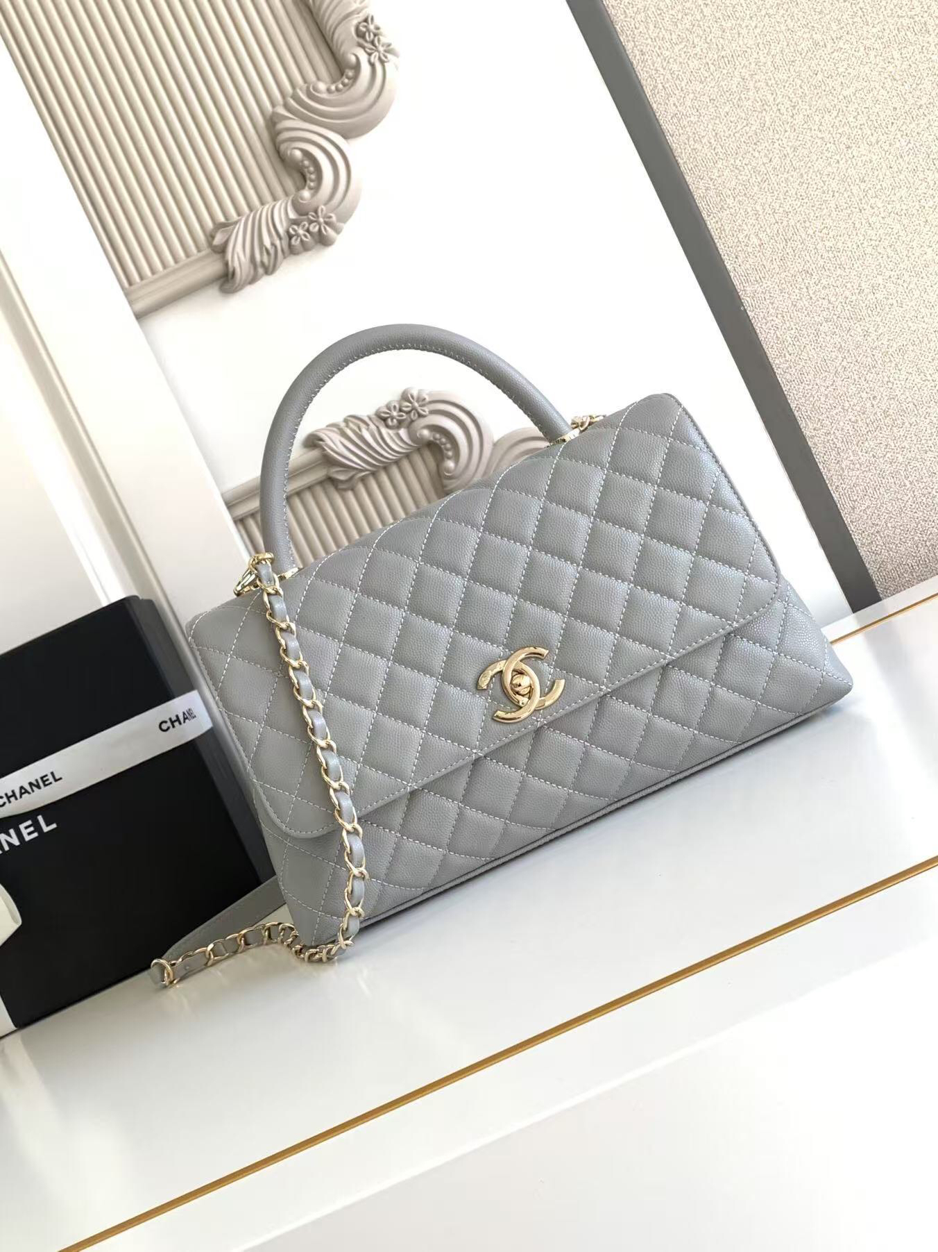 Chanel Coco Handle Mini Top-Handle Handbag - Image 2