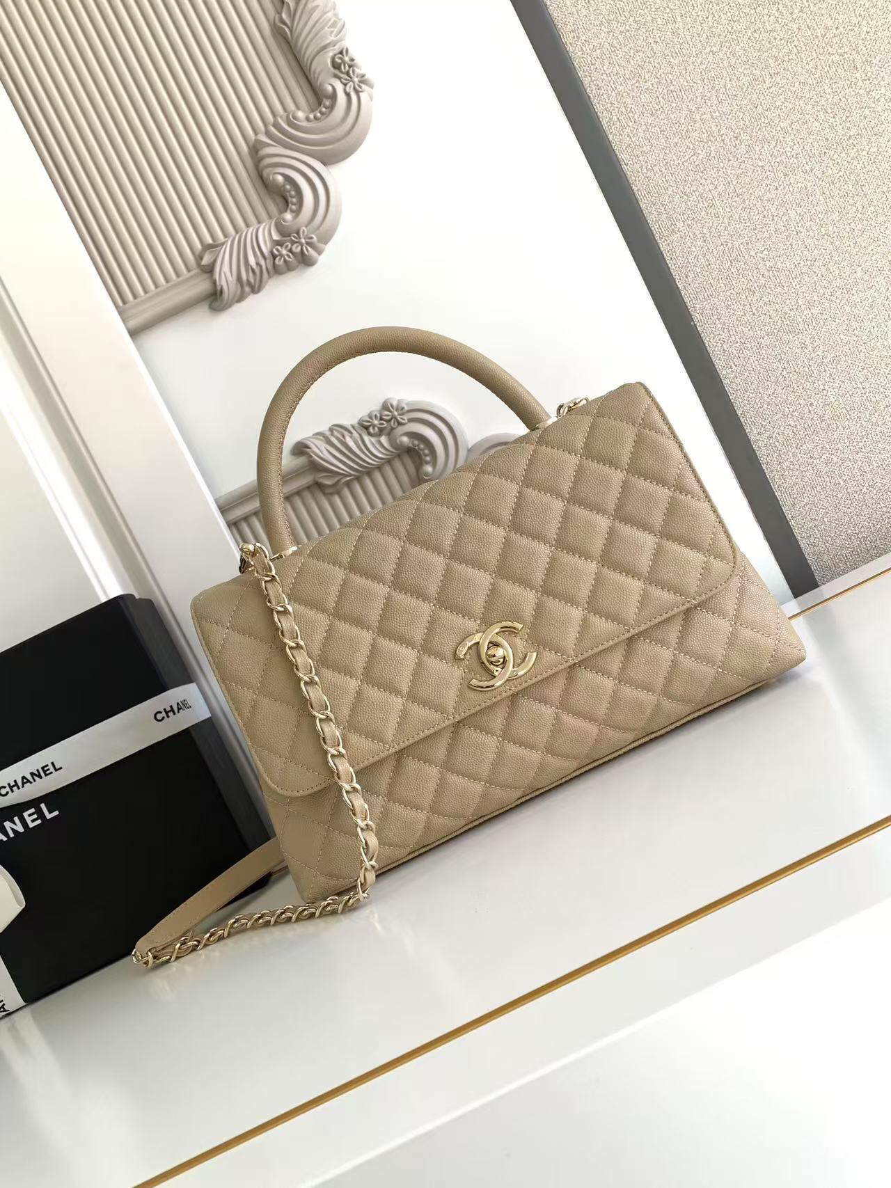 Chanel Coco Handle Mini Top-Handle Handbag - Image 2