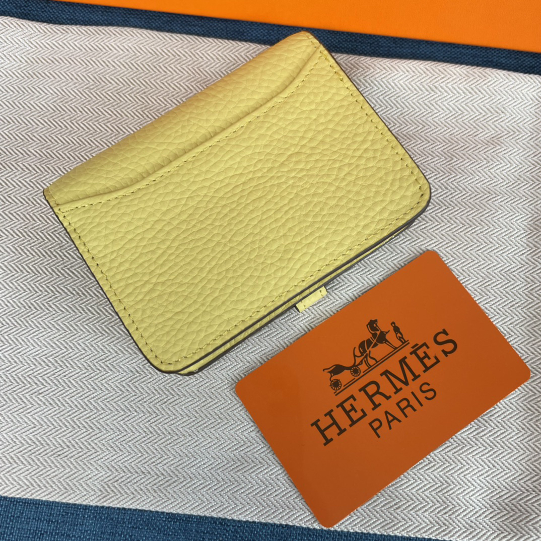 Hermes Togo Leather Card Holder - Image 2