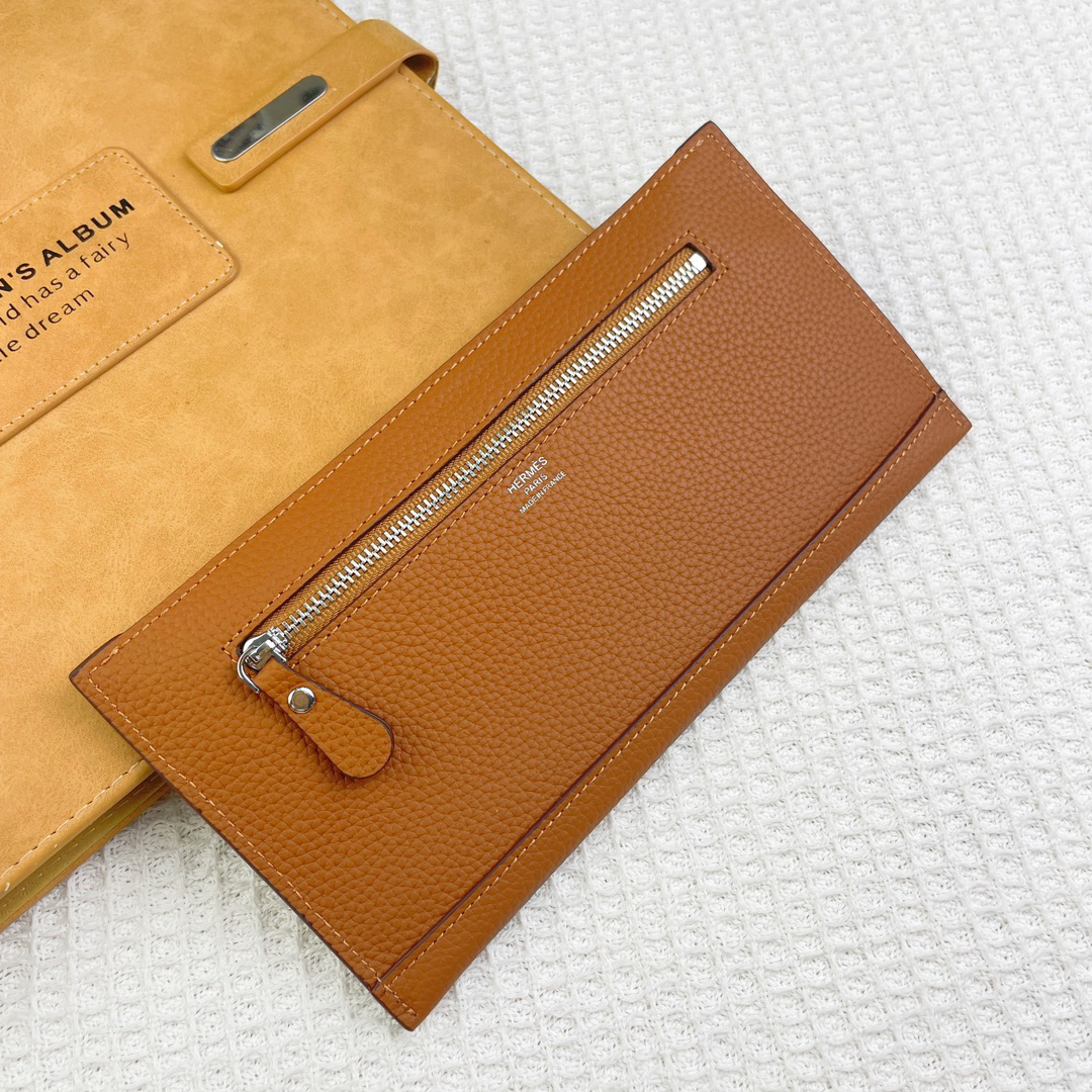 Hermès Silk'in Barenia Calfskin Wallet - Image 2
