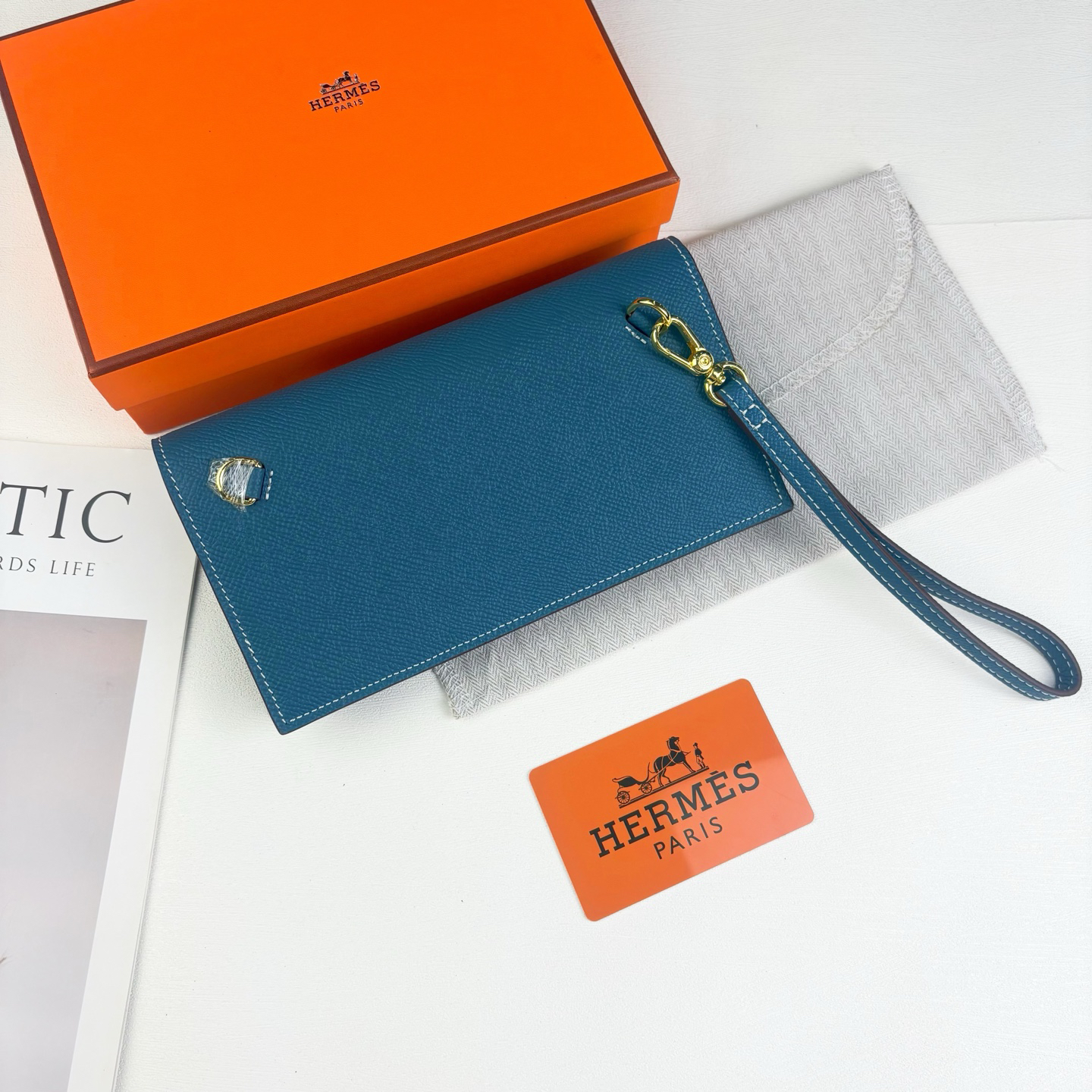 Hermes Kelly Pocket Long Wallet - Image 2