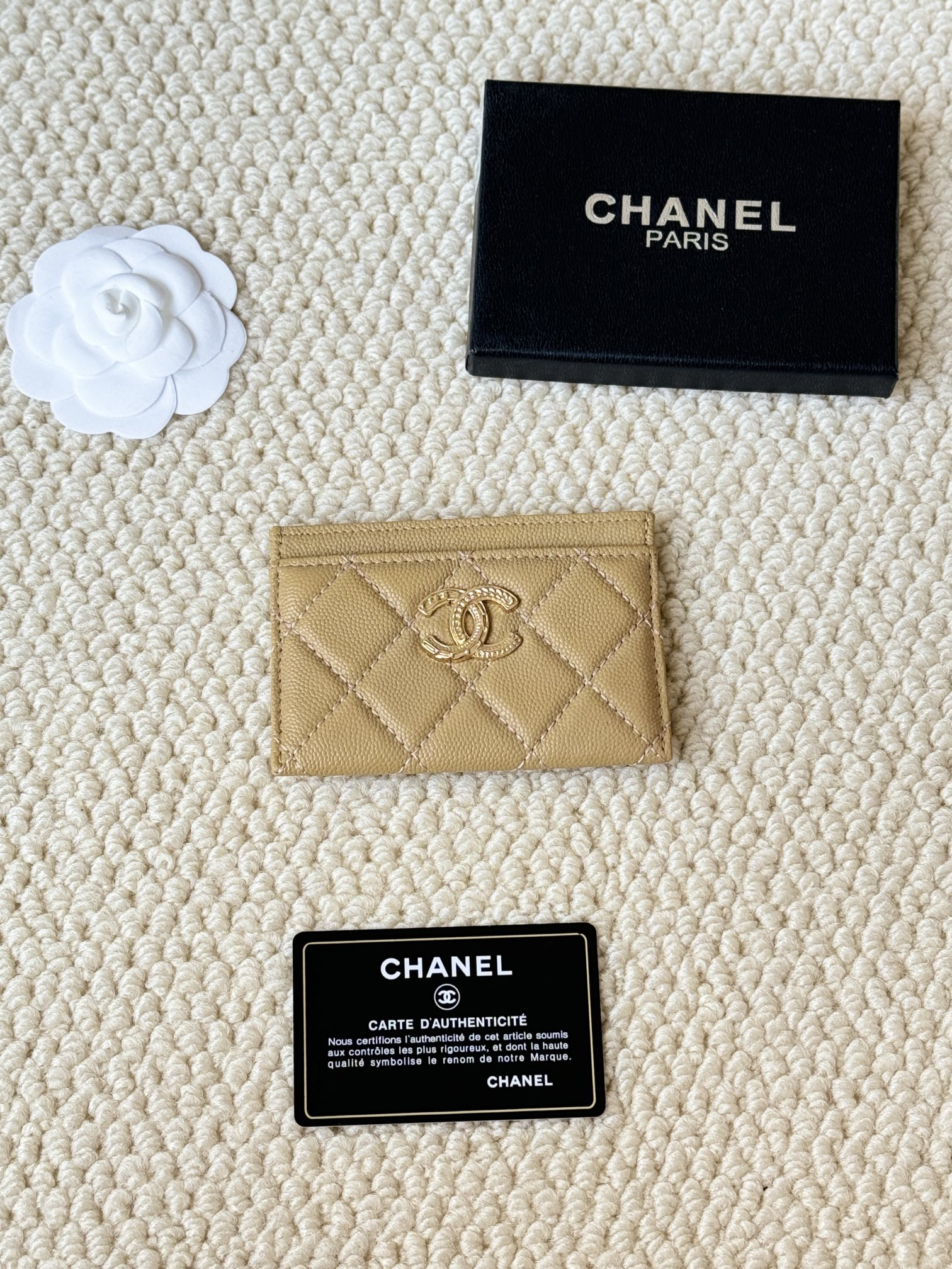 Chanel Card Holder Model 3188 with Double C Hardware - Image 2