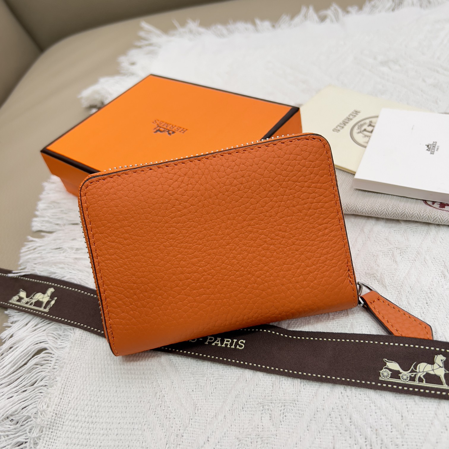 Hermes Constance Wallet in Togo Calfskin - Image 2