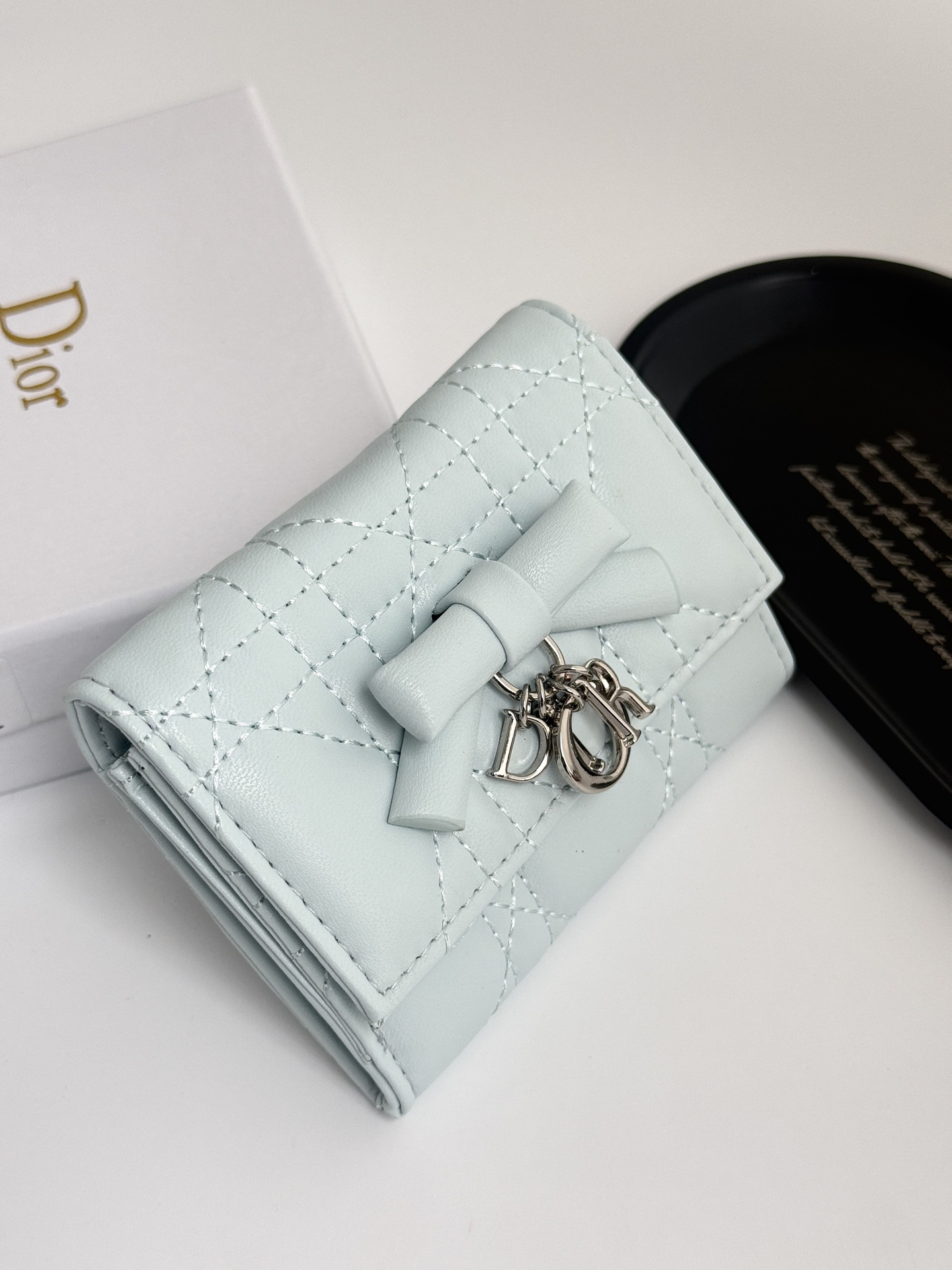 Dior Mini Lady Dior Wallet - Image 2