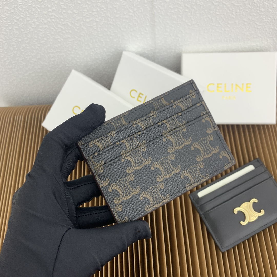Triomphe Canvas Card Holder - Image 2