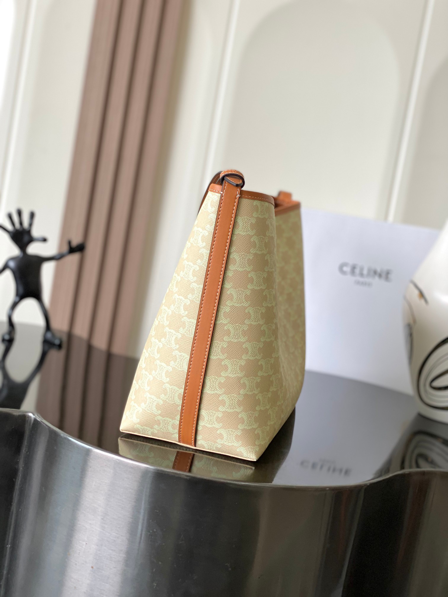 CELINE Soft Shopper Bag in Monogram Canvas - Image 2