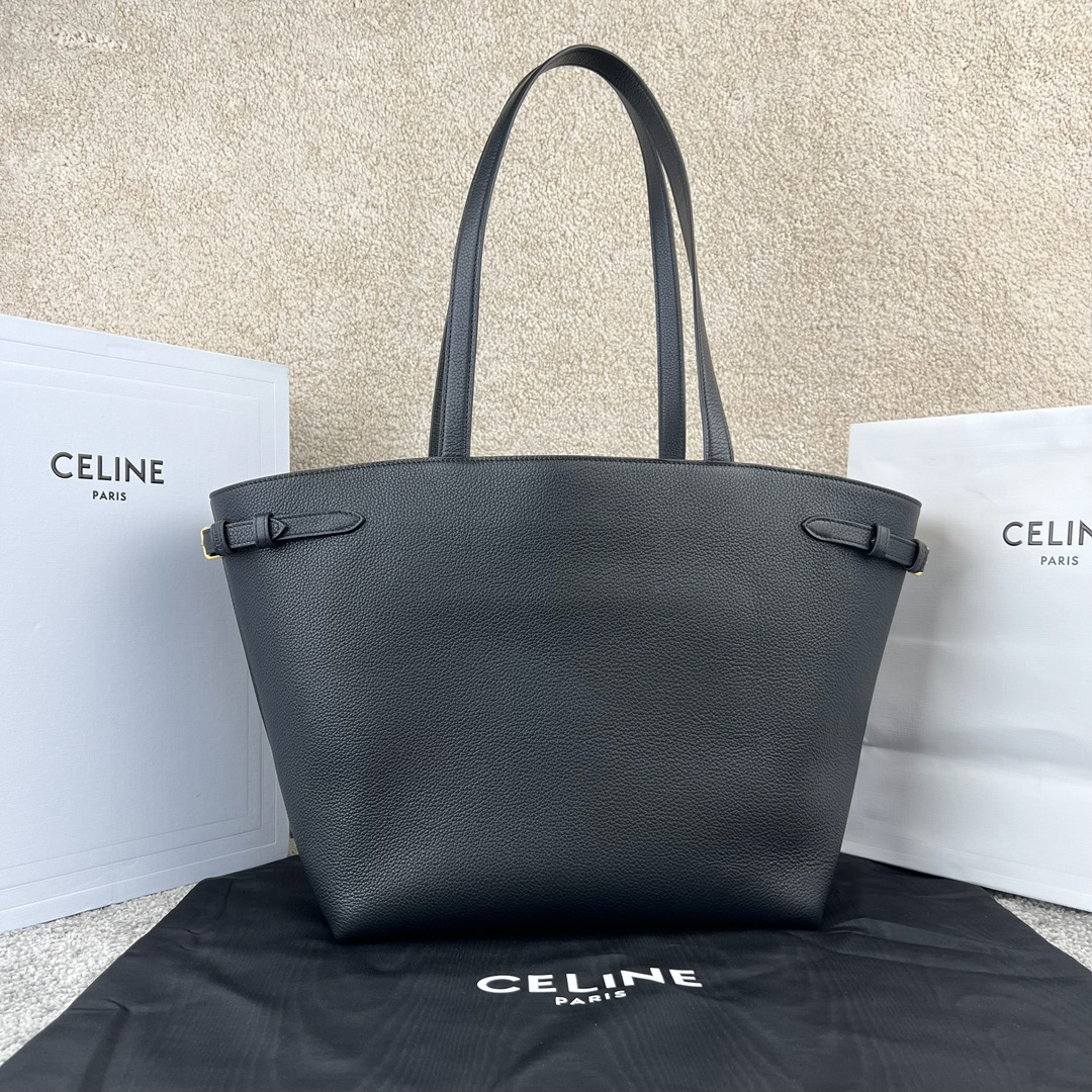 Cabas Anais Grained Leather Handbag - Image 2
