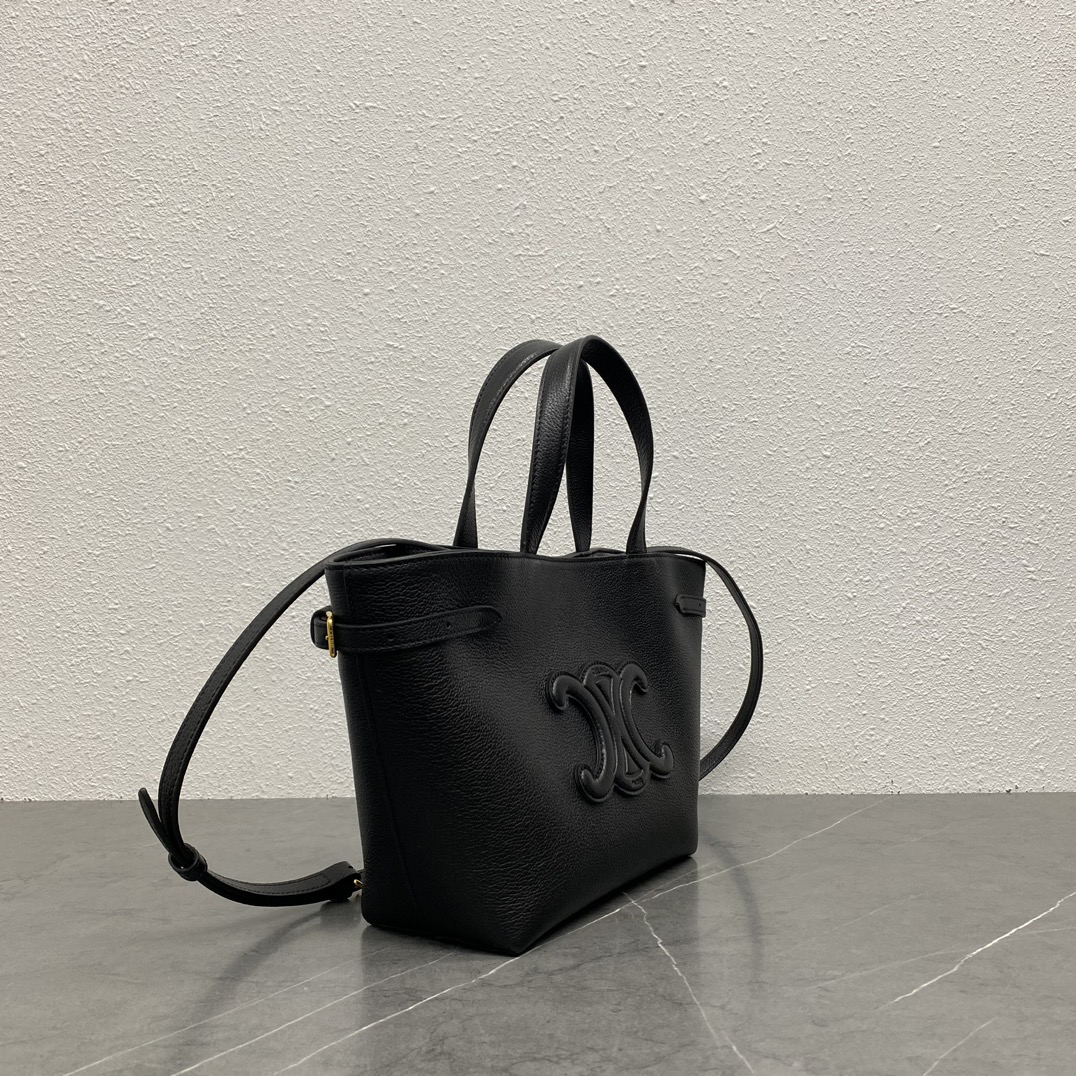 CELINE Cabas Anais Small Grained Calfskin Tote Bag - Image 2